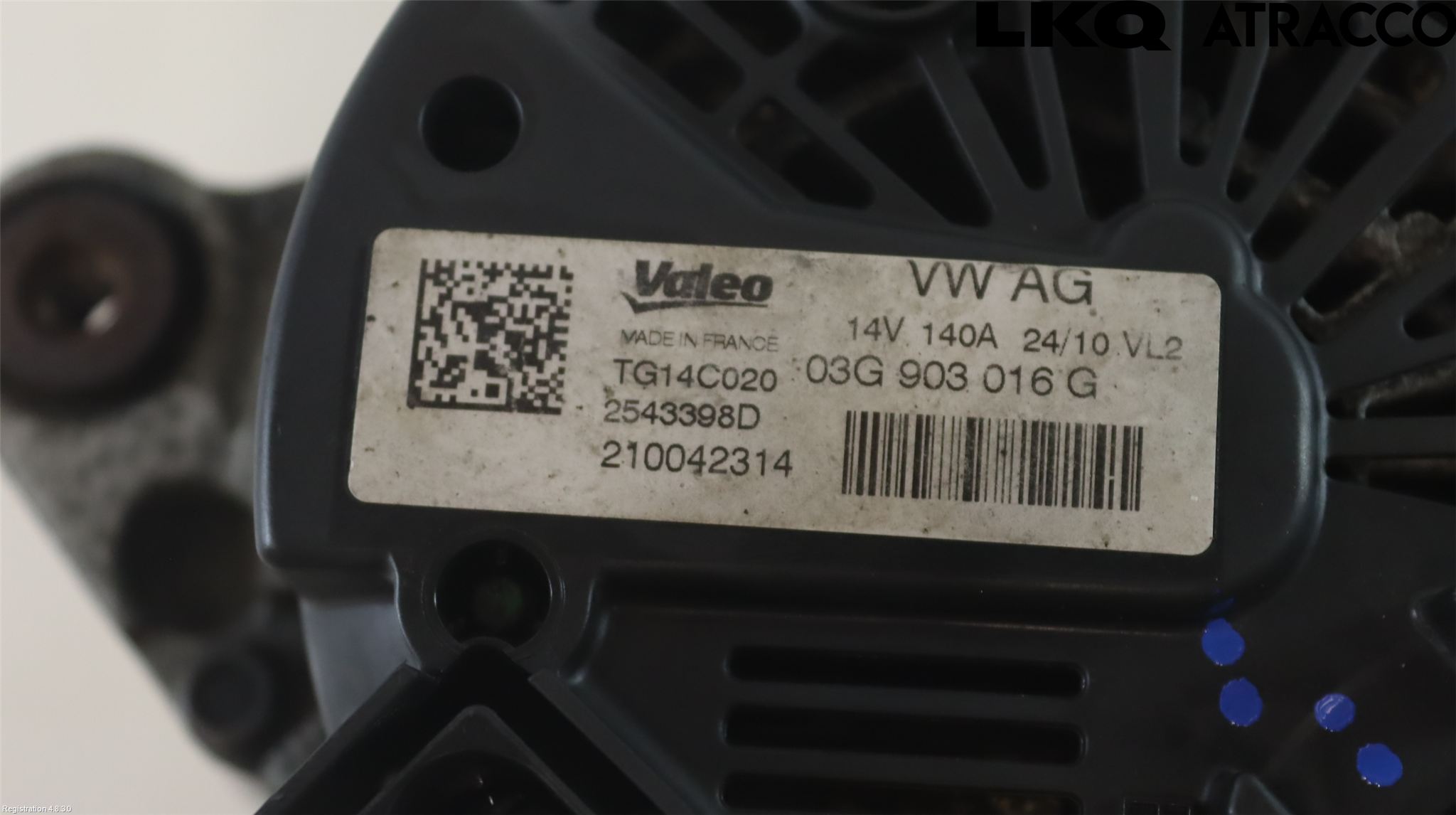 Audi A4/S4 08-11 Generator