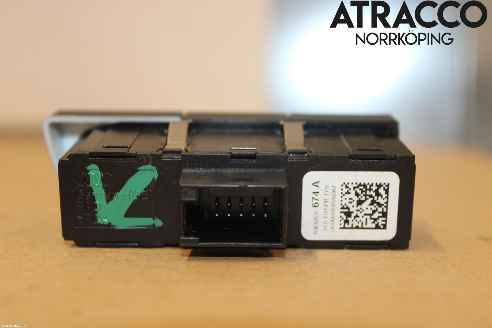 Audi A1/S1 11-18 Strömställare Stolvärme