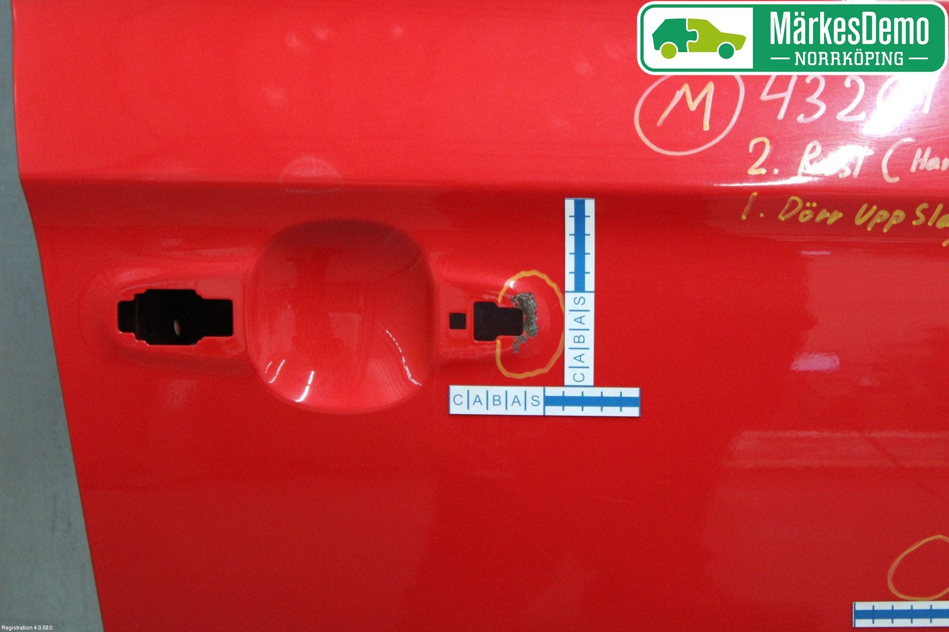 Hyundai i20 PB 09-14 Dörr Fram Höger