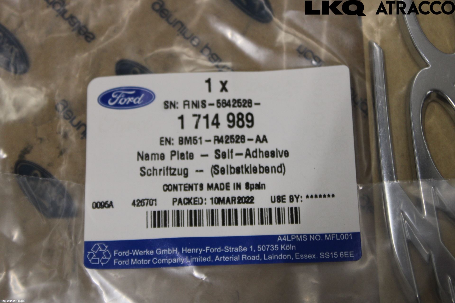 Ford FOCUS 11-14 Emblem