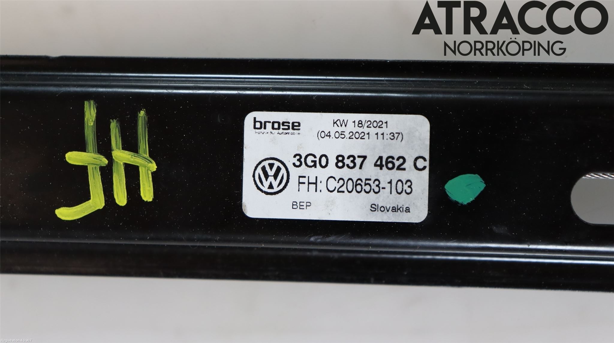 Volkswagen VW PASSAT 20-24 Fönsterhiss El Kompl