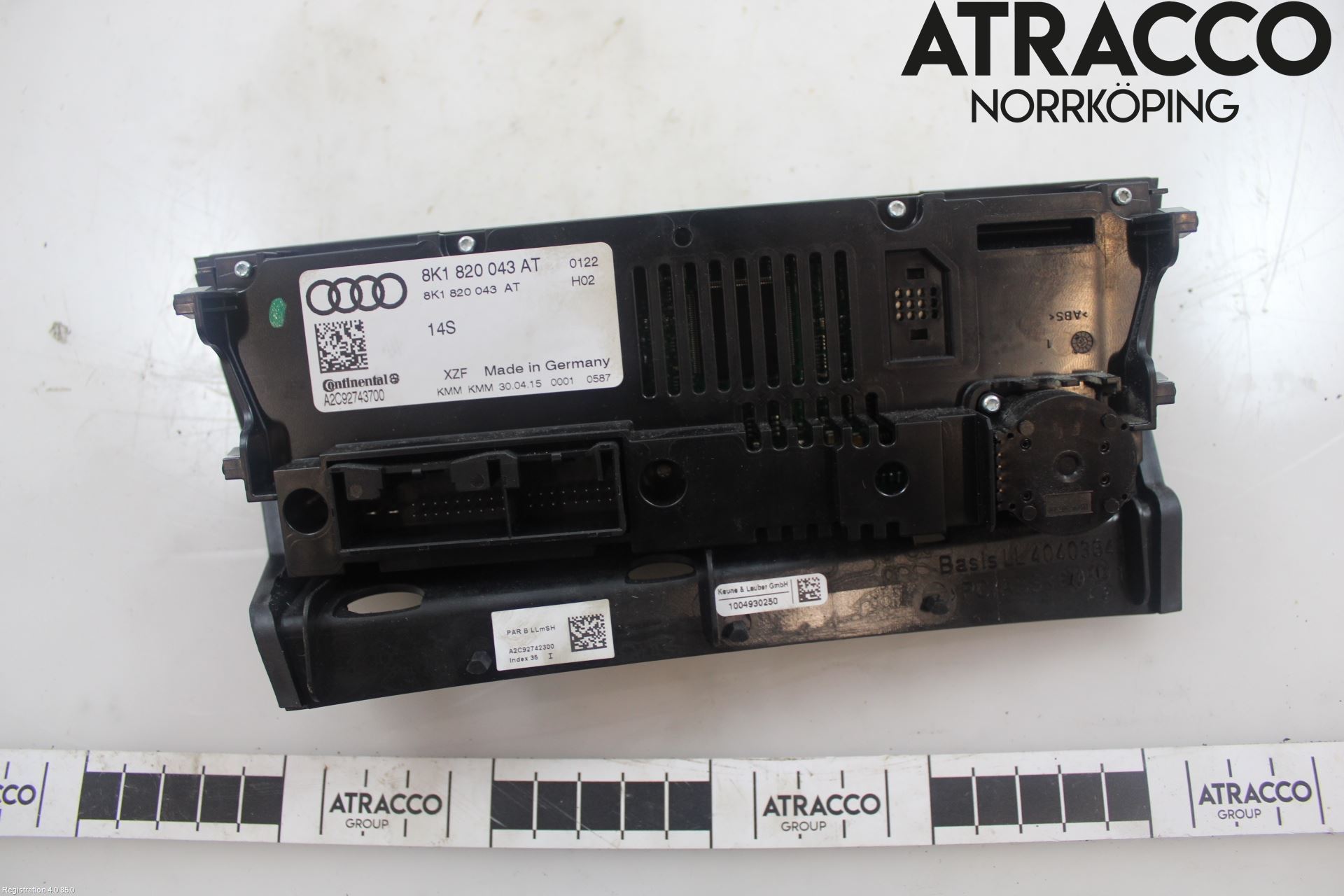 Audi A4 12-15 Värmereglage