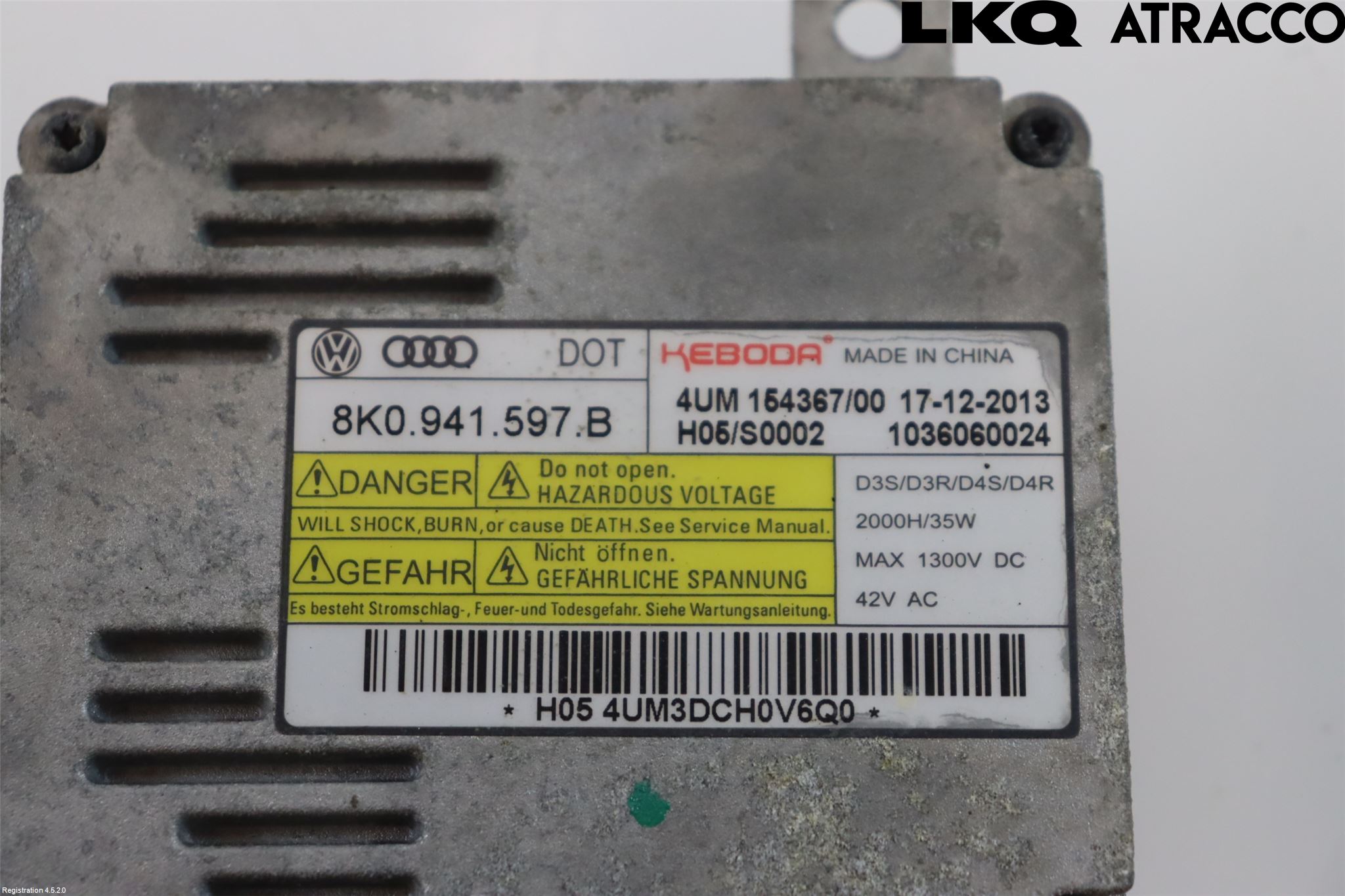 Volkswagen VW PASSAT 11-14 Styrenhet Strålkastare