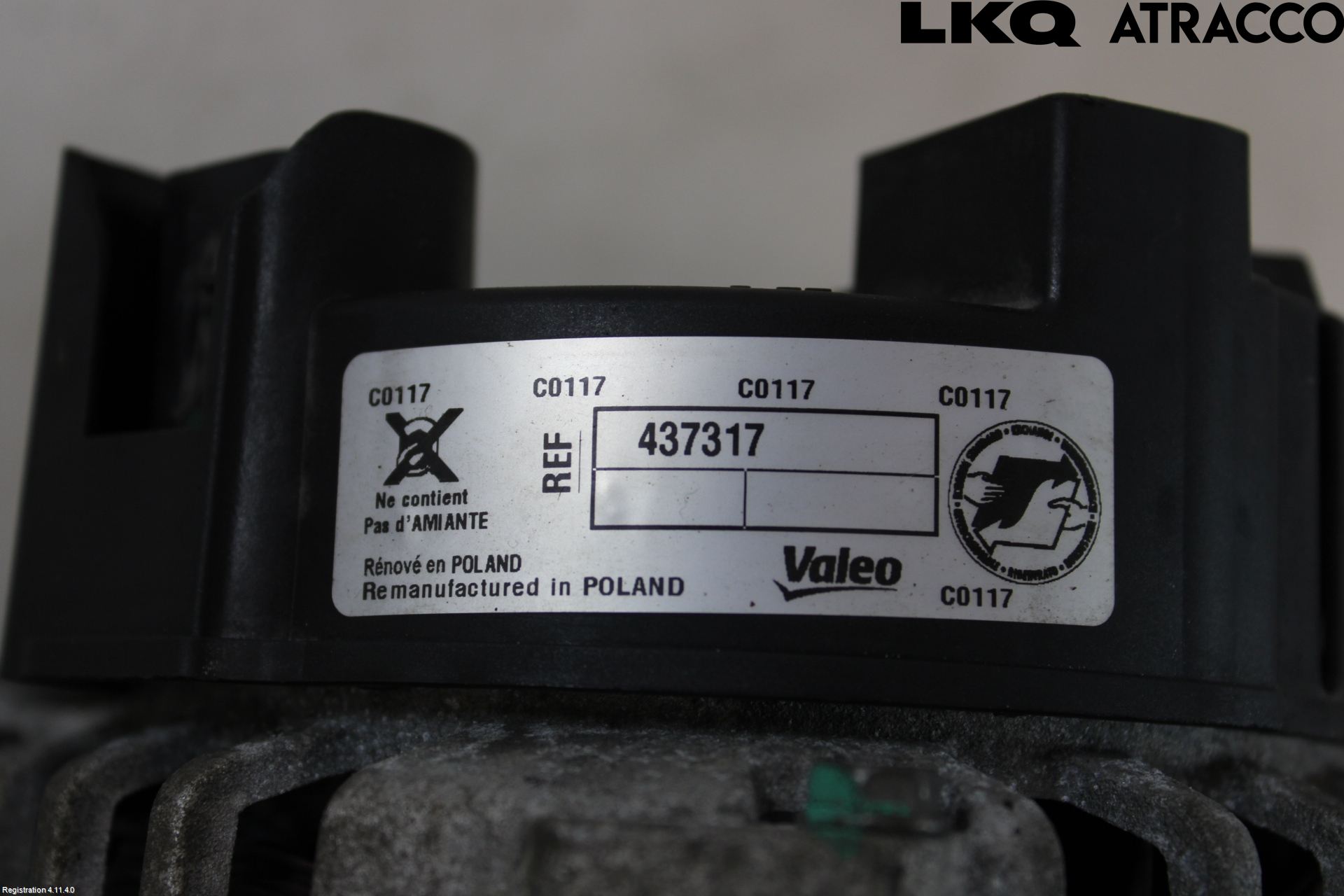 Volkswagen VW GOLF IV 98-06 Generator