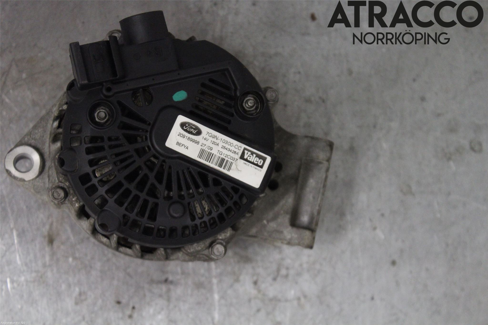 Ford FIESTA 09-12 Generator