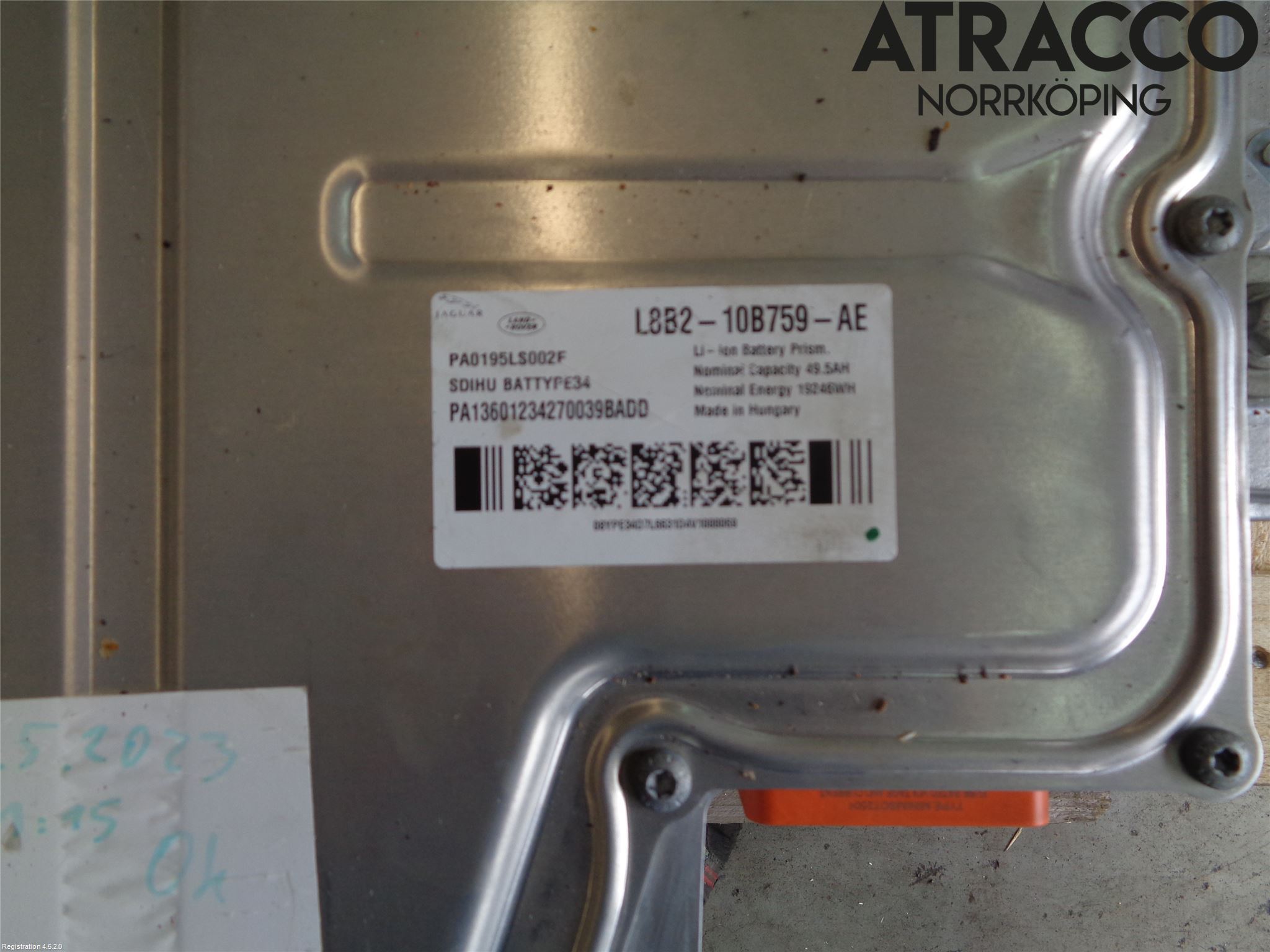 Landrover DEFENDER (L663) 20- Batteri Högspänning