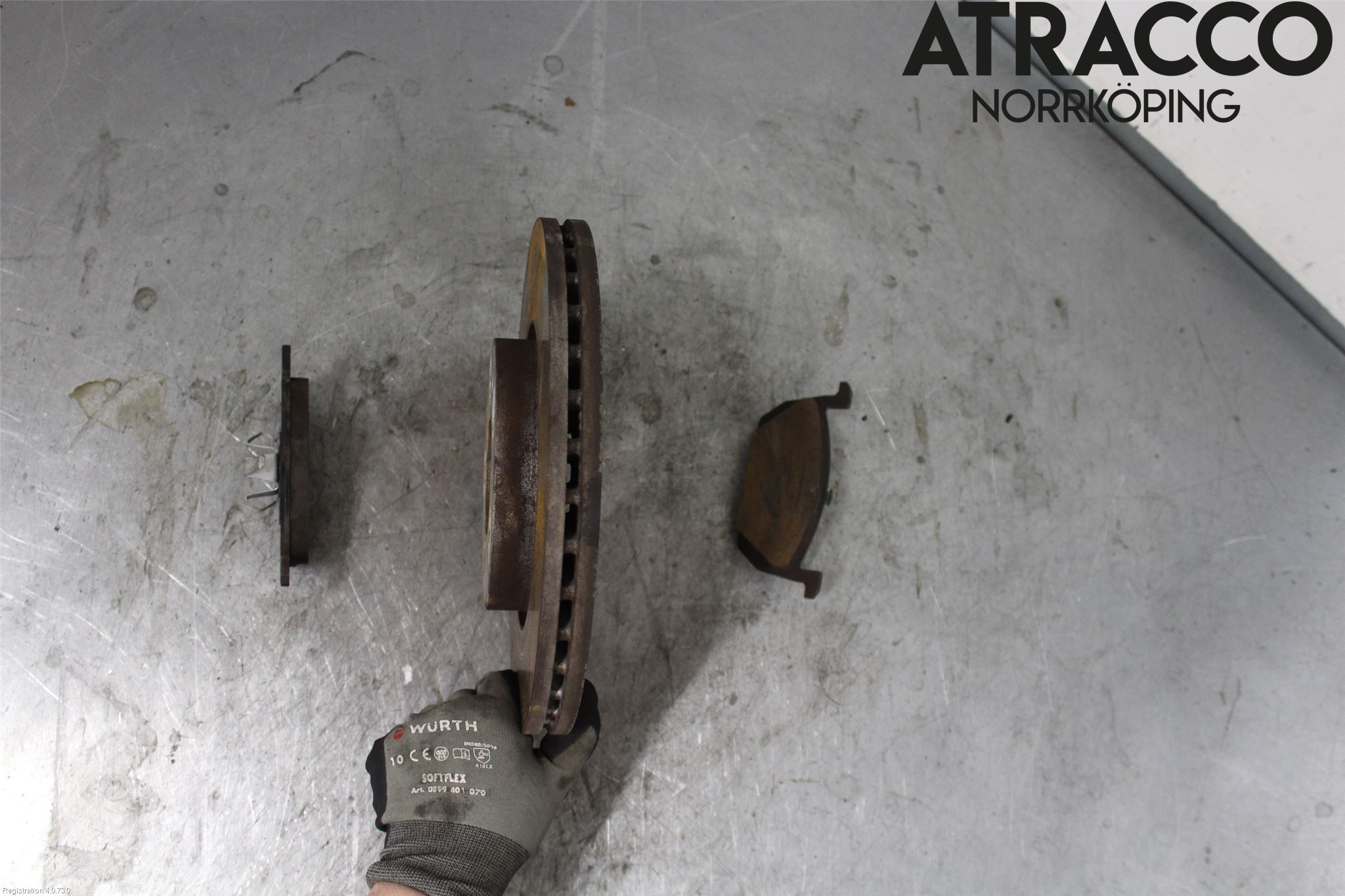 Volkswagen VW T-CROSS 19- Bromsskiva Fram