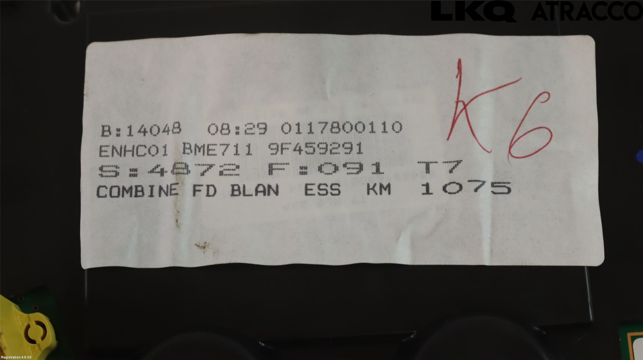 Peugeot 308 08-13 Instrument Komb