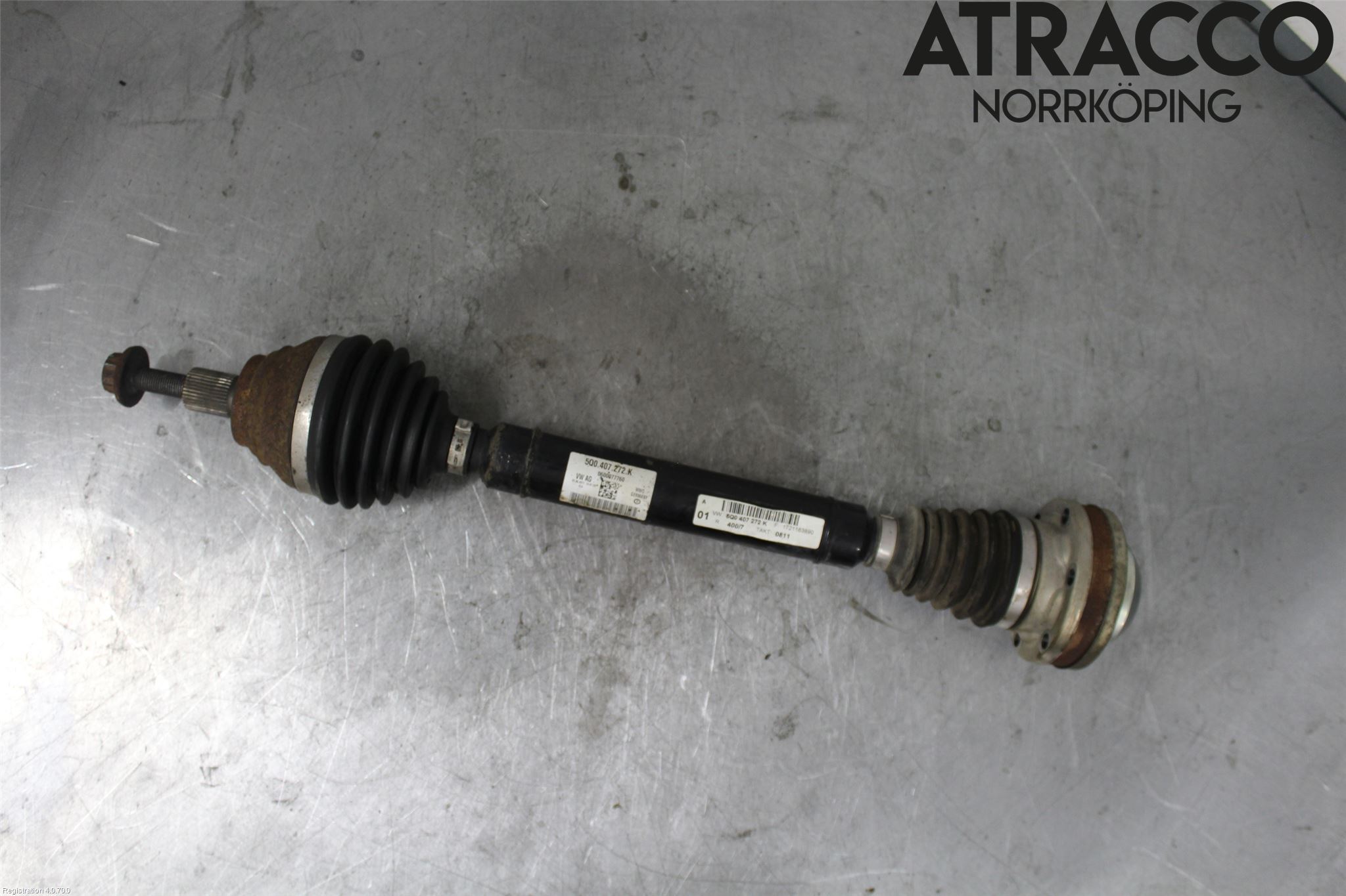 Volkswagen VW GOLF / E-GOLF VII 13-20 Drivaxel Fram Höger