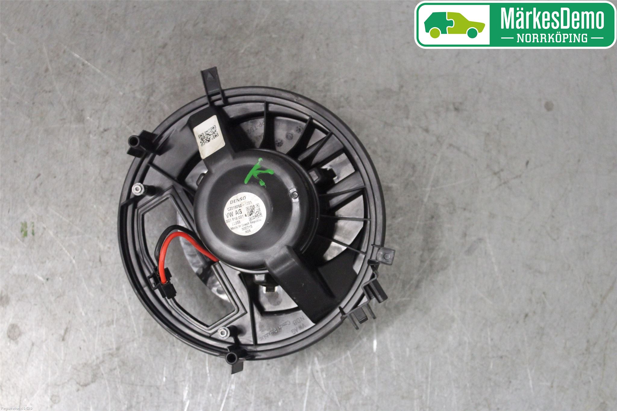 Skoda SUPERB 16-24 Värmefläkt