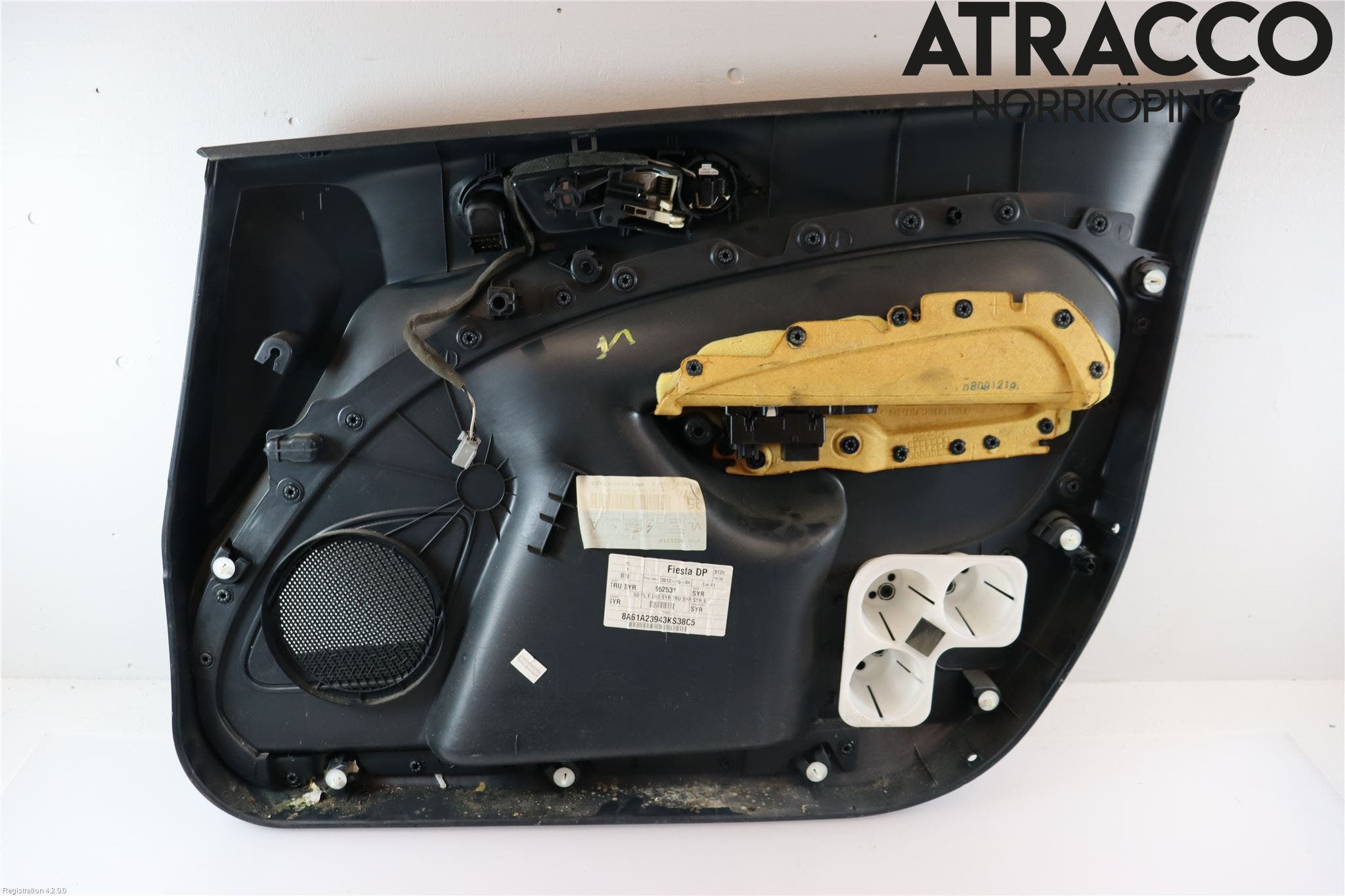 Ford FIESTA 09-12 Dörrklädsel Vä