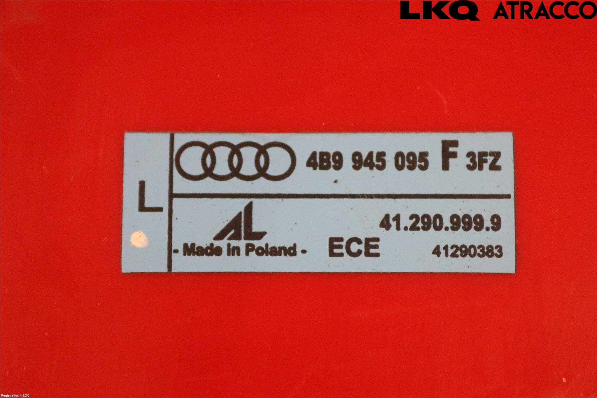 Audi A6/S6     97-05 Bakljus Vänster