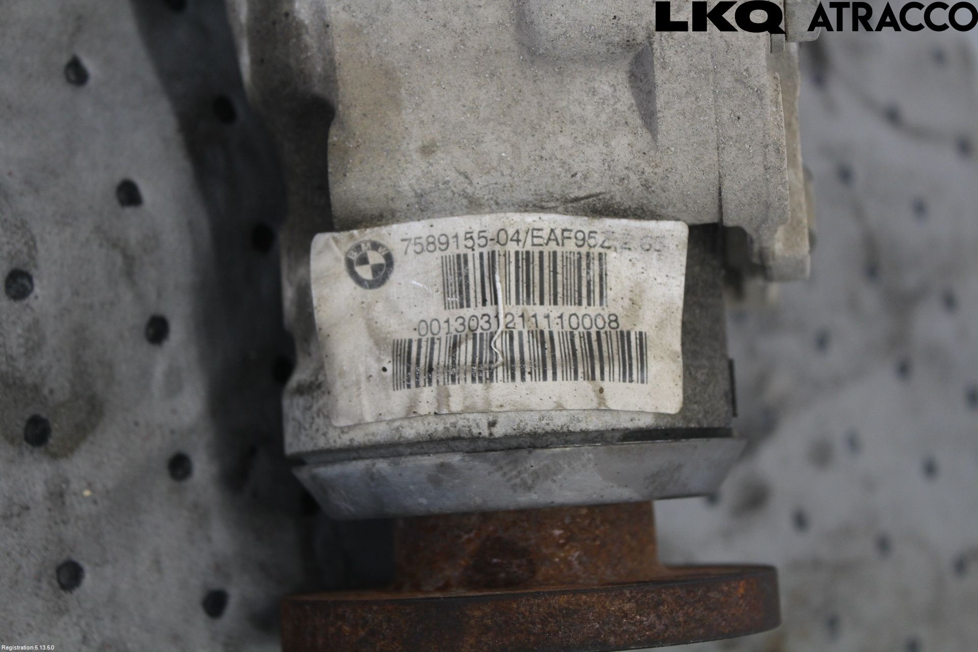 BMW 5 F10/F11/F18 09-17 Framvagn Diffrential