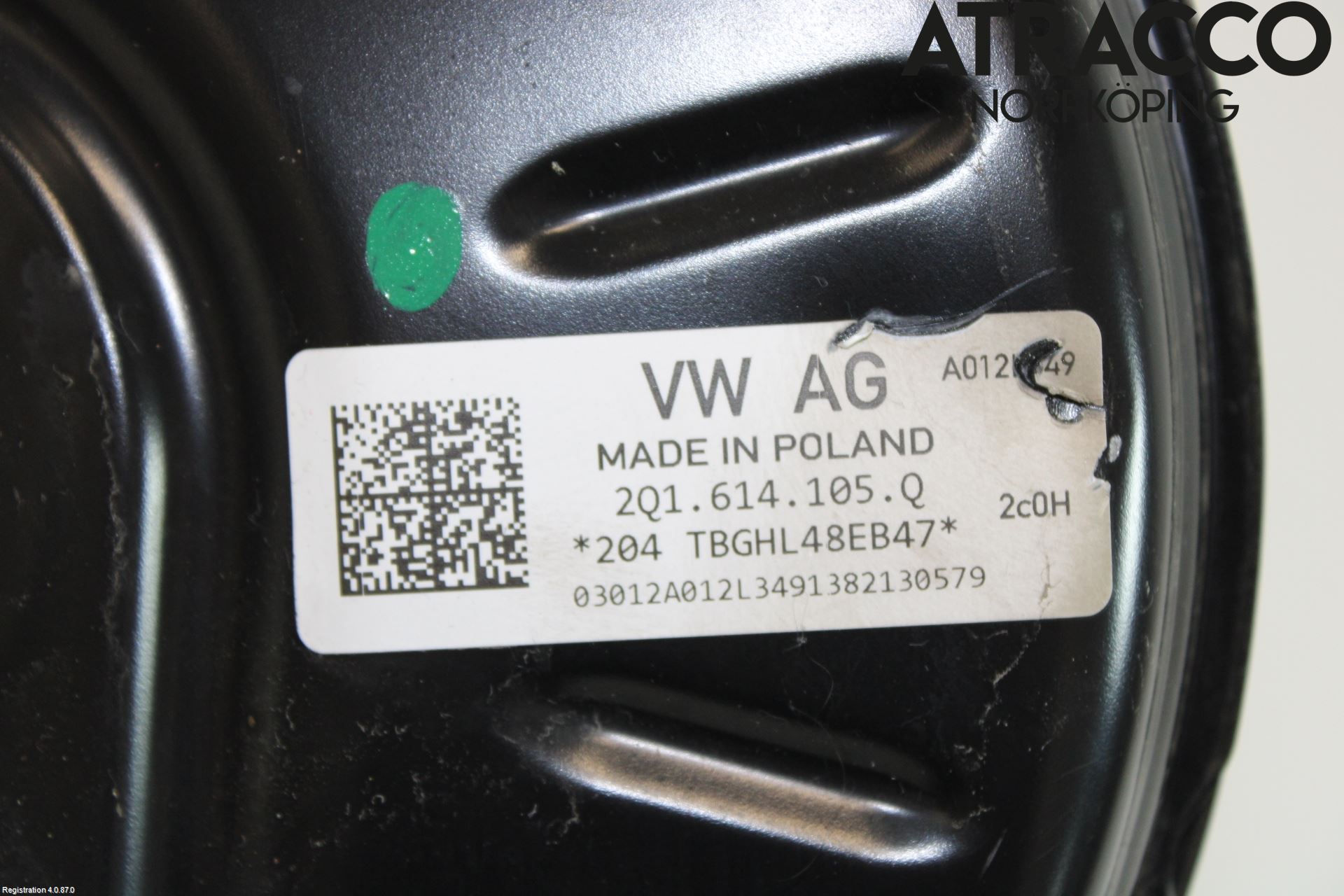 Volkswagen VW T-CROSS 19- Bromsservo