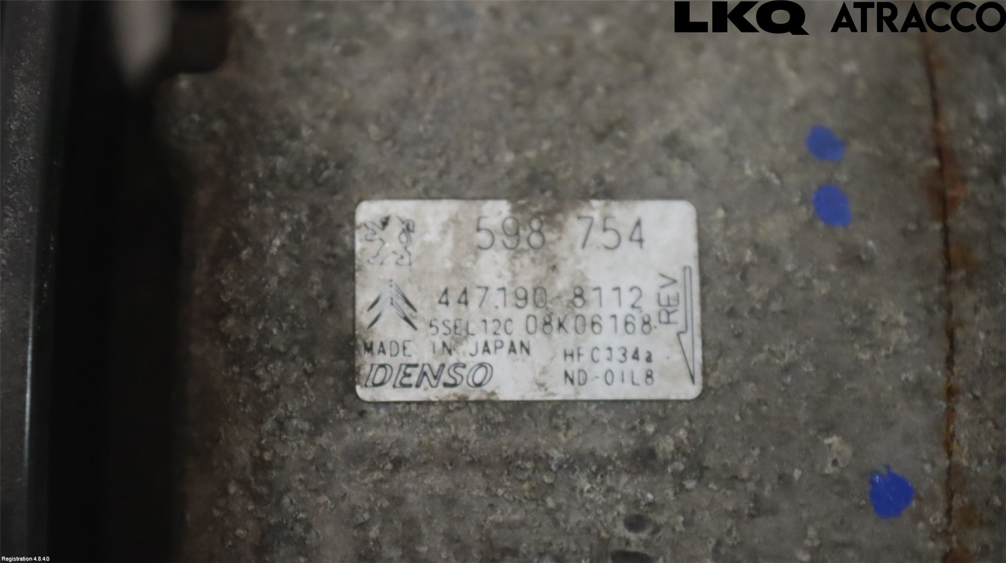 Peugeot 308 08-13 Ac Kompressor