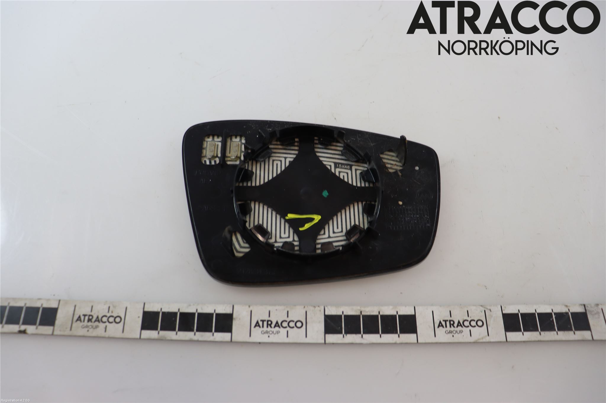 Skoda FABIA 15-21 Spegelglas Hö