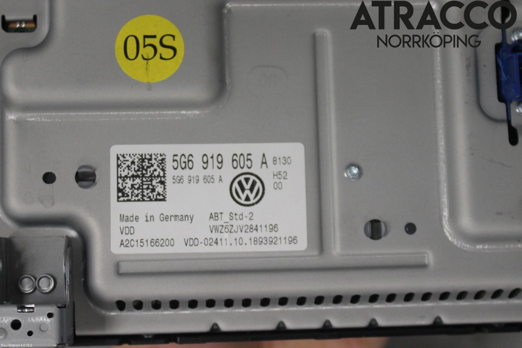 Volkswagen VW PASSAT 15-19 Multifunktionsdisplay