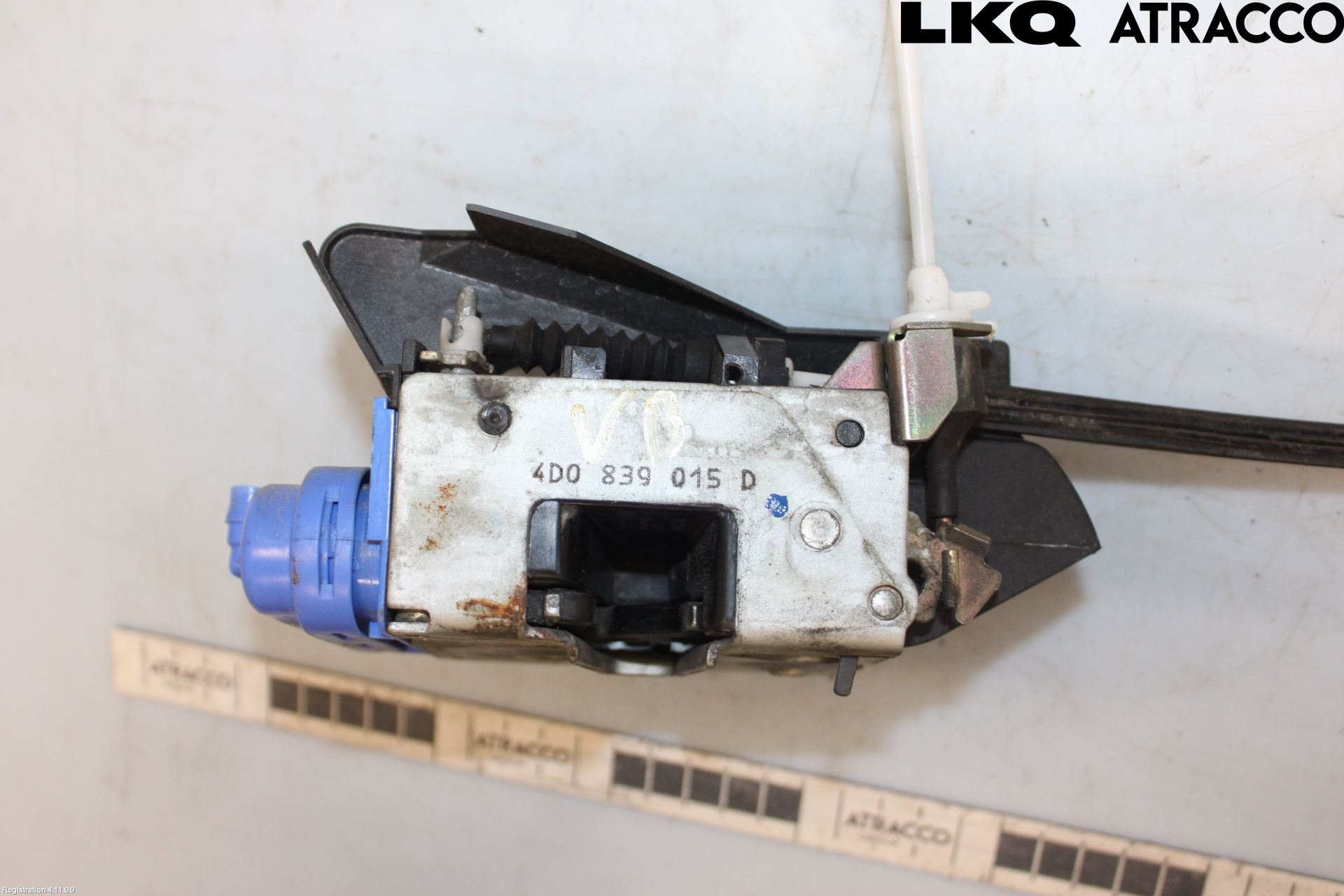 Audi A8/S8 4D 94-02 Låskista-Dörrlås