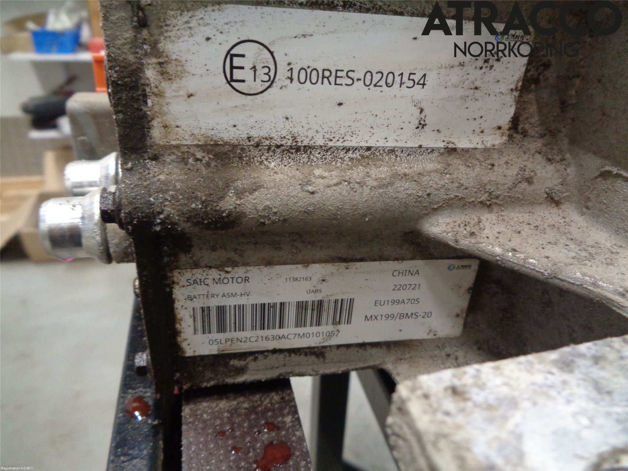 MG MARVEL R 22- Batteri Högspänning