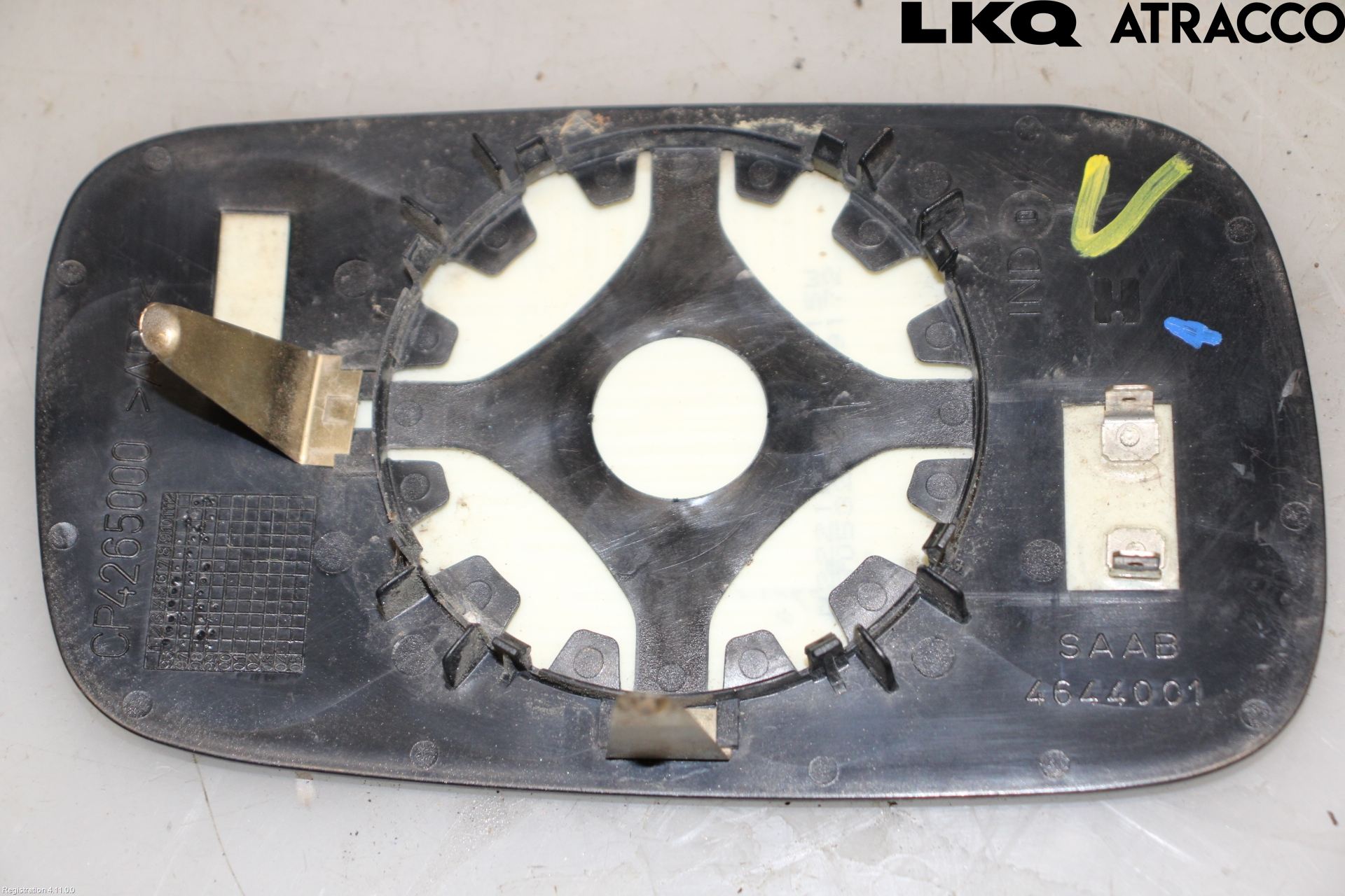 Saab 9-5 -05 Spegelglas Vä