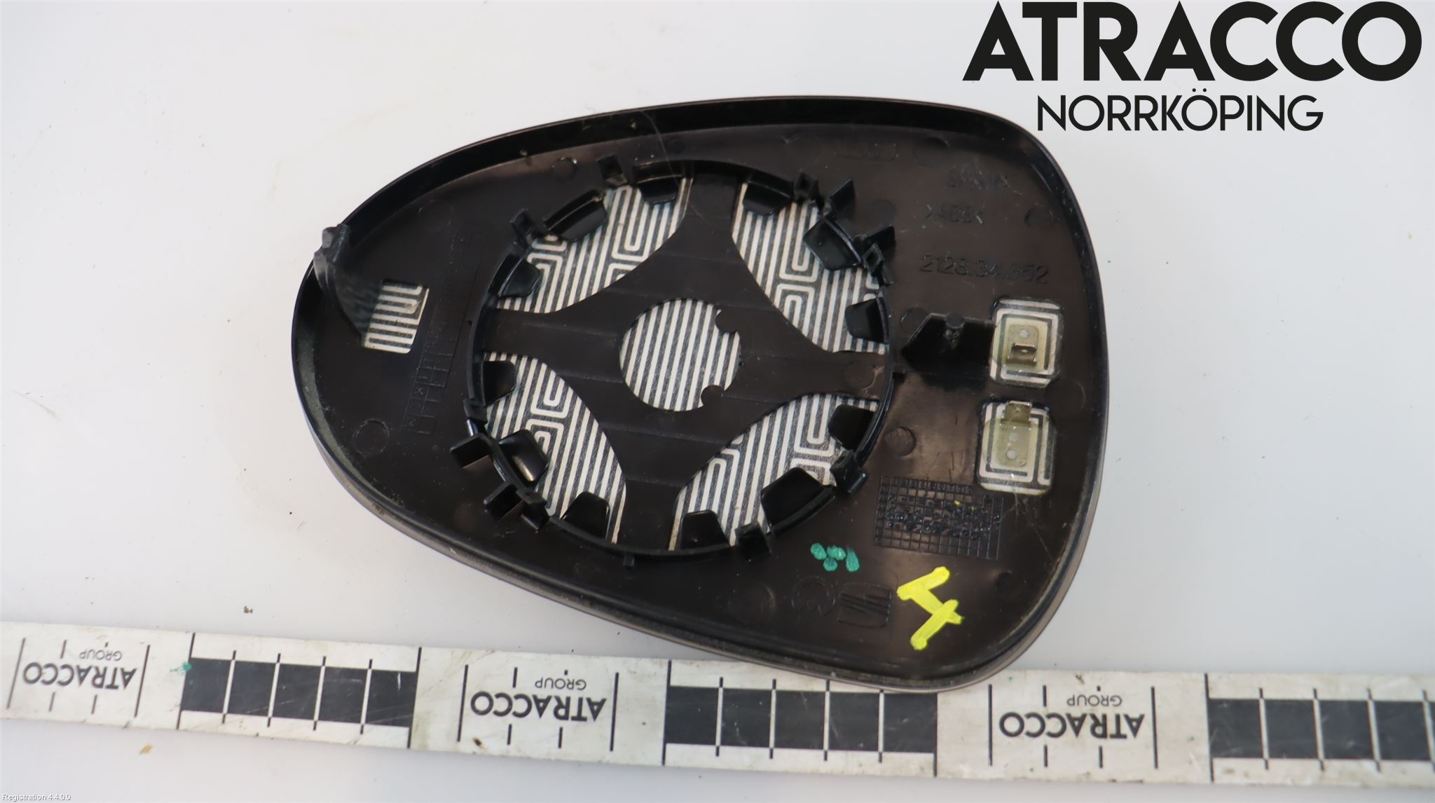 Seat LEON 06-12 Spegelglas Hö