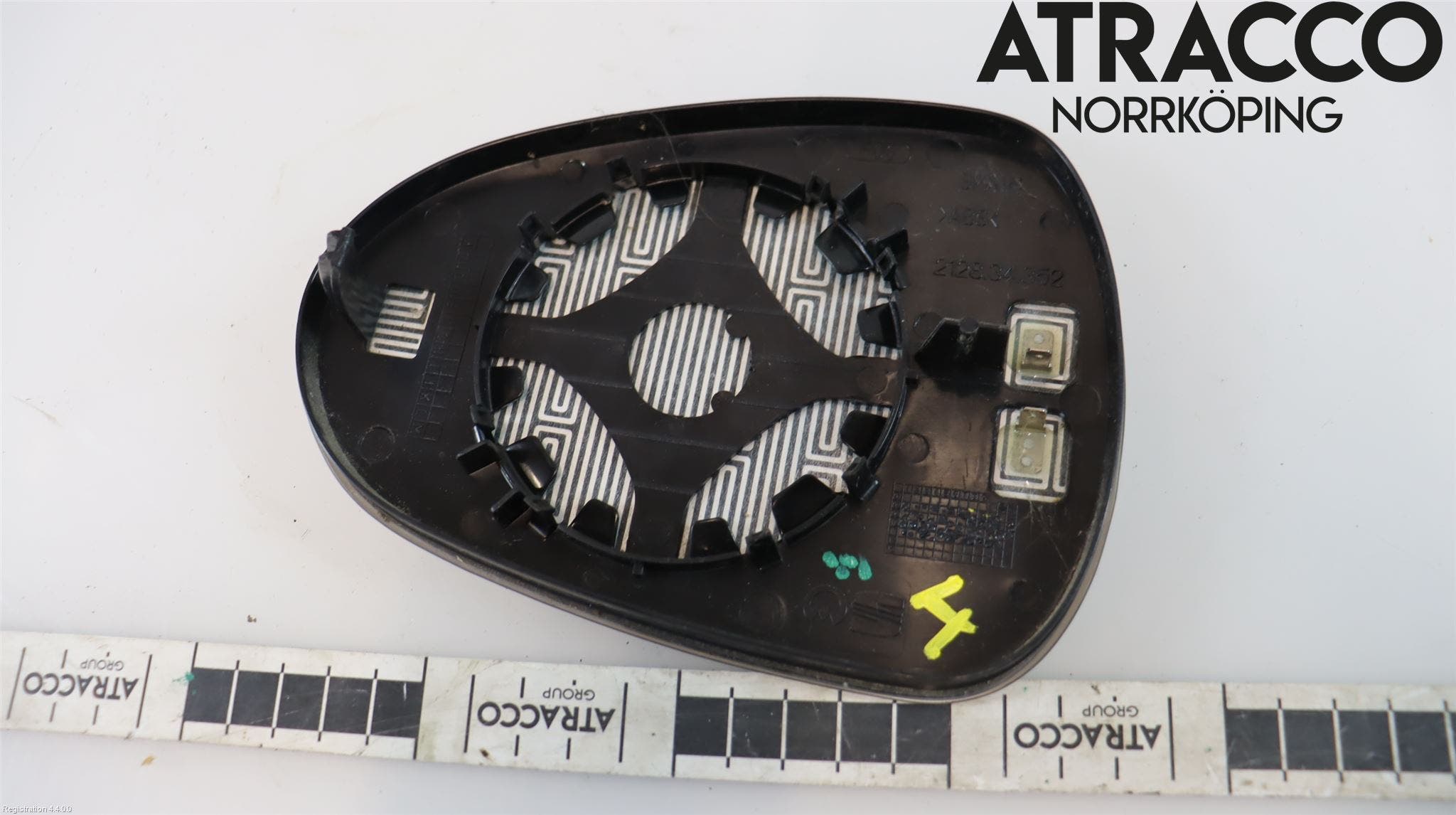 Seat LEON 06-12 Spegelglas Hö