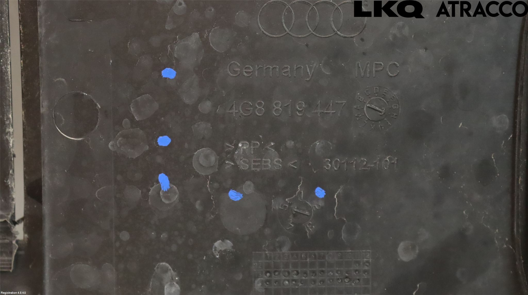 Audi A6/S6 4G 11-18 Torpedplåt-Torpedplast