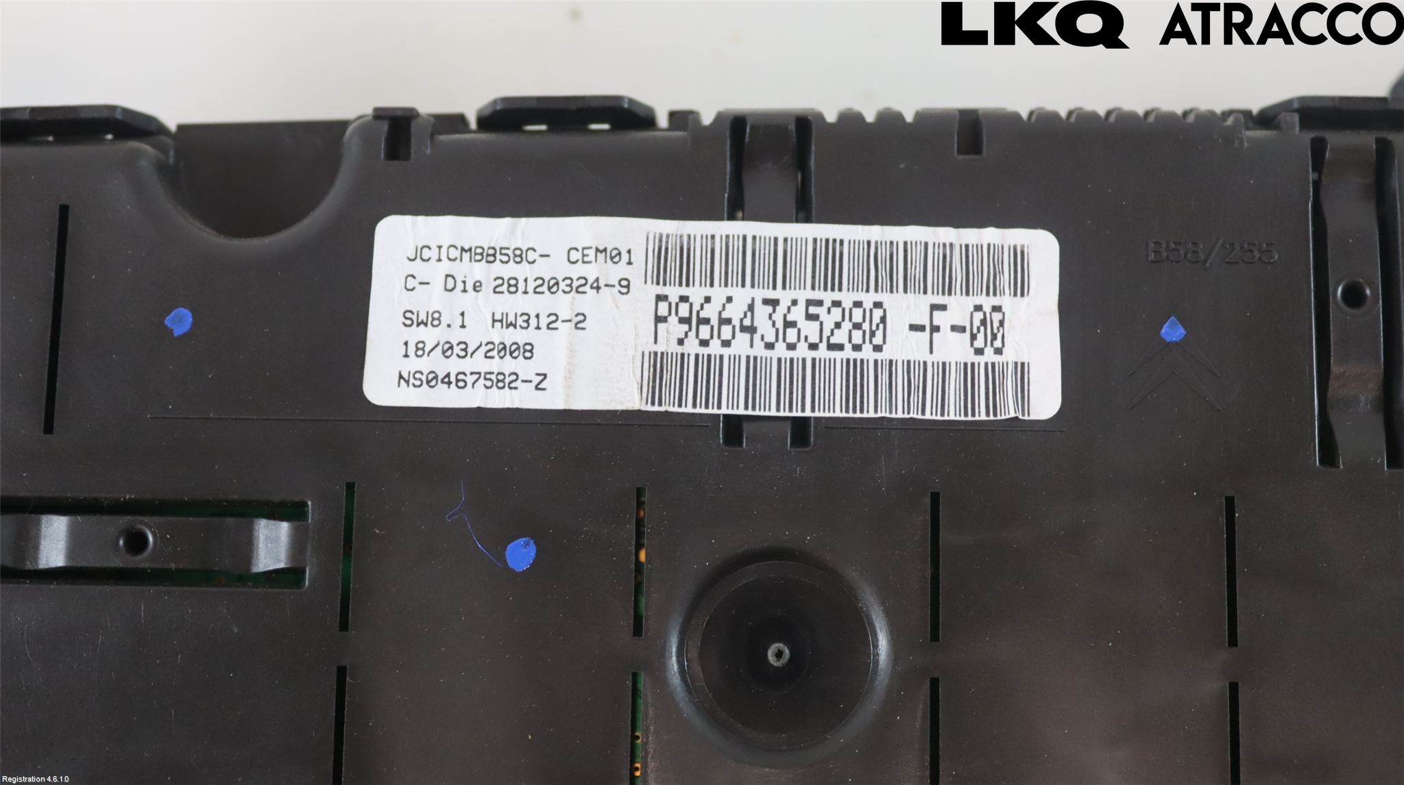 Citroen C4 GRAND PICASSO 07-13 Instrument Komb