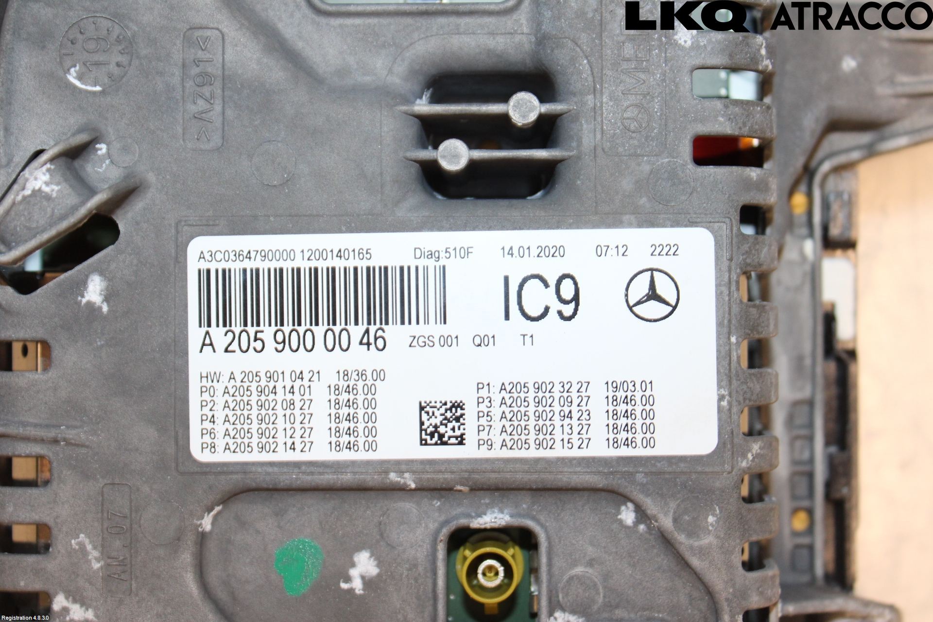 Mercedes-Benz MB GLC-KLASS (X253/C253) 15-22 Instrument Komb