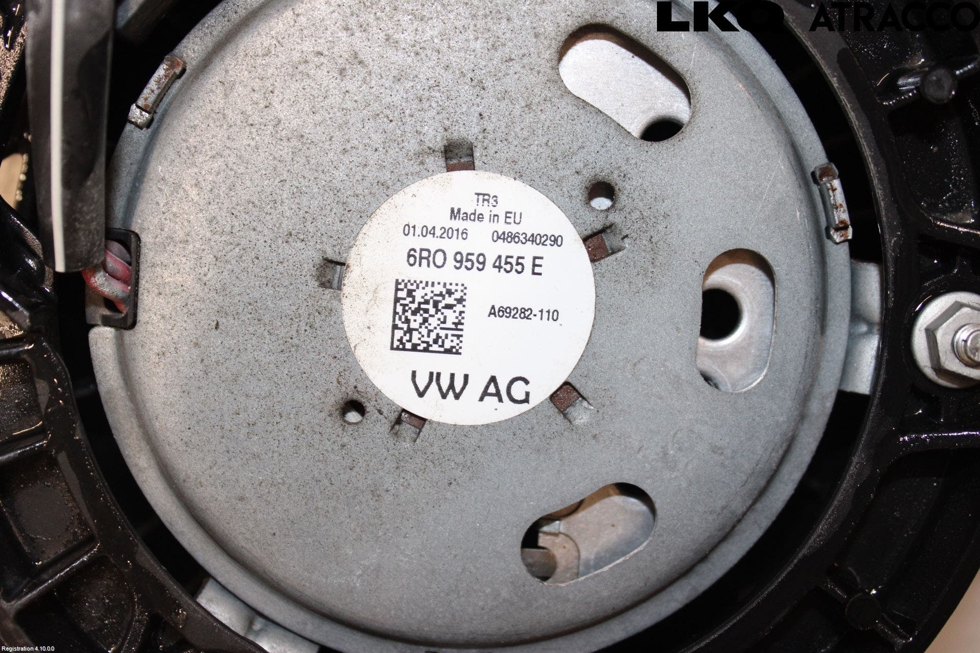 Volkswagen VW POLO 10-17 Kylfläkt El