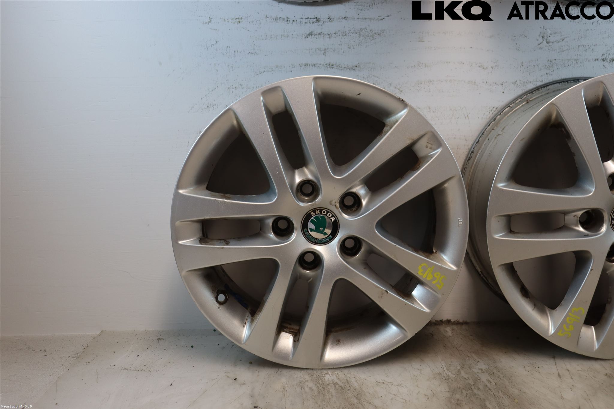 Skoda OCTAVIA (1Z) 05-13 Fälgsats Aluminium