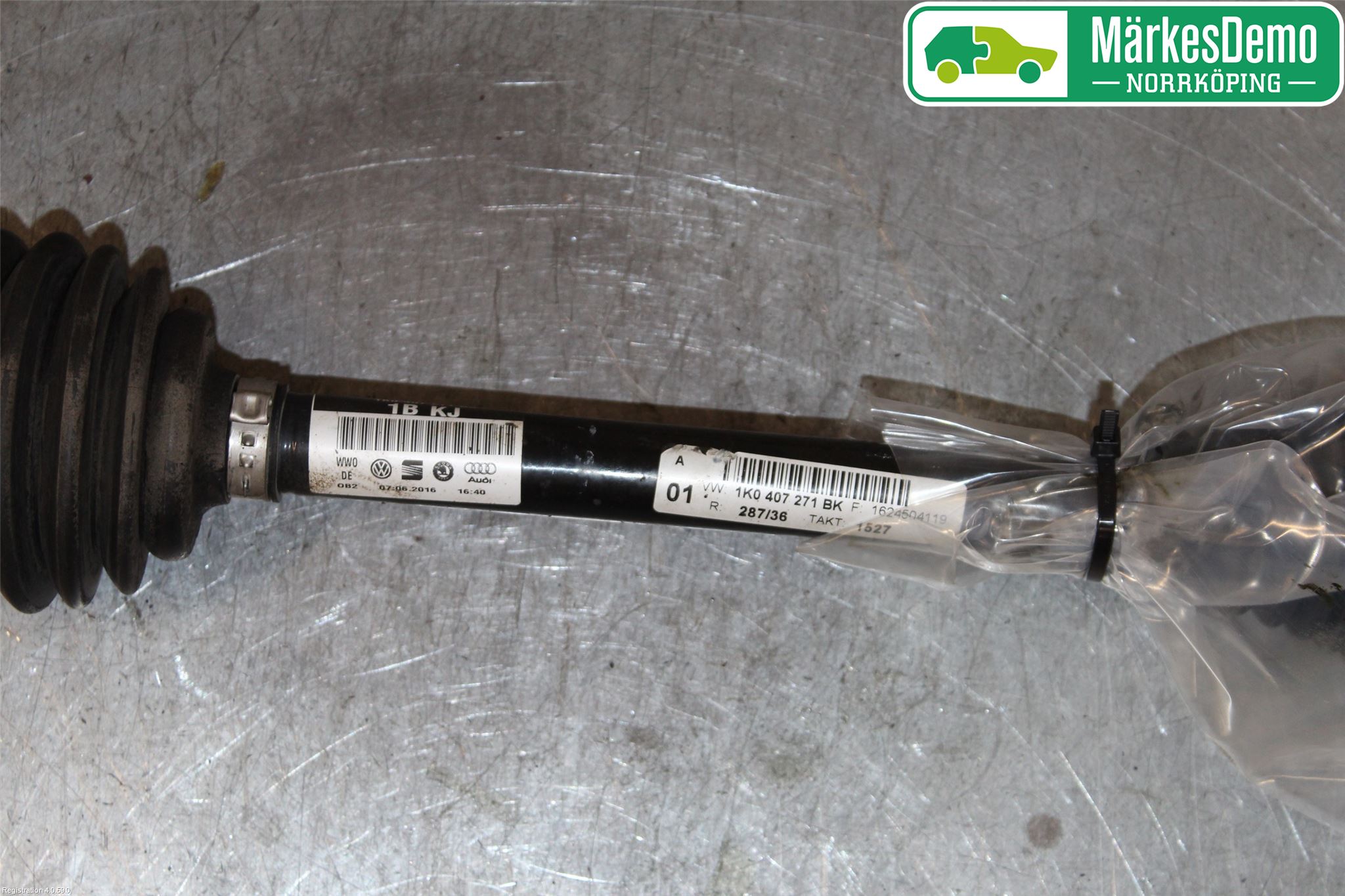 Volkswagen VW GOLF / E-GOLF VII 13-20 Drivaxel Fram Vänster