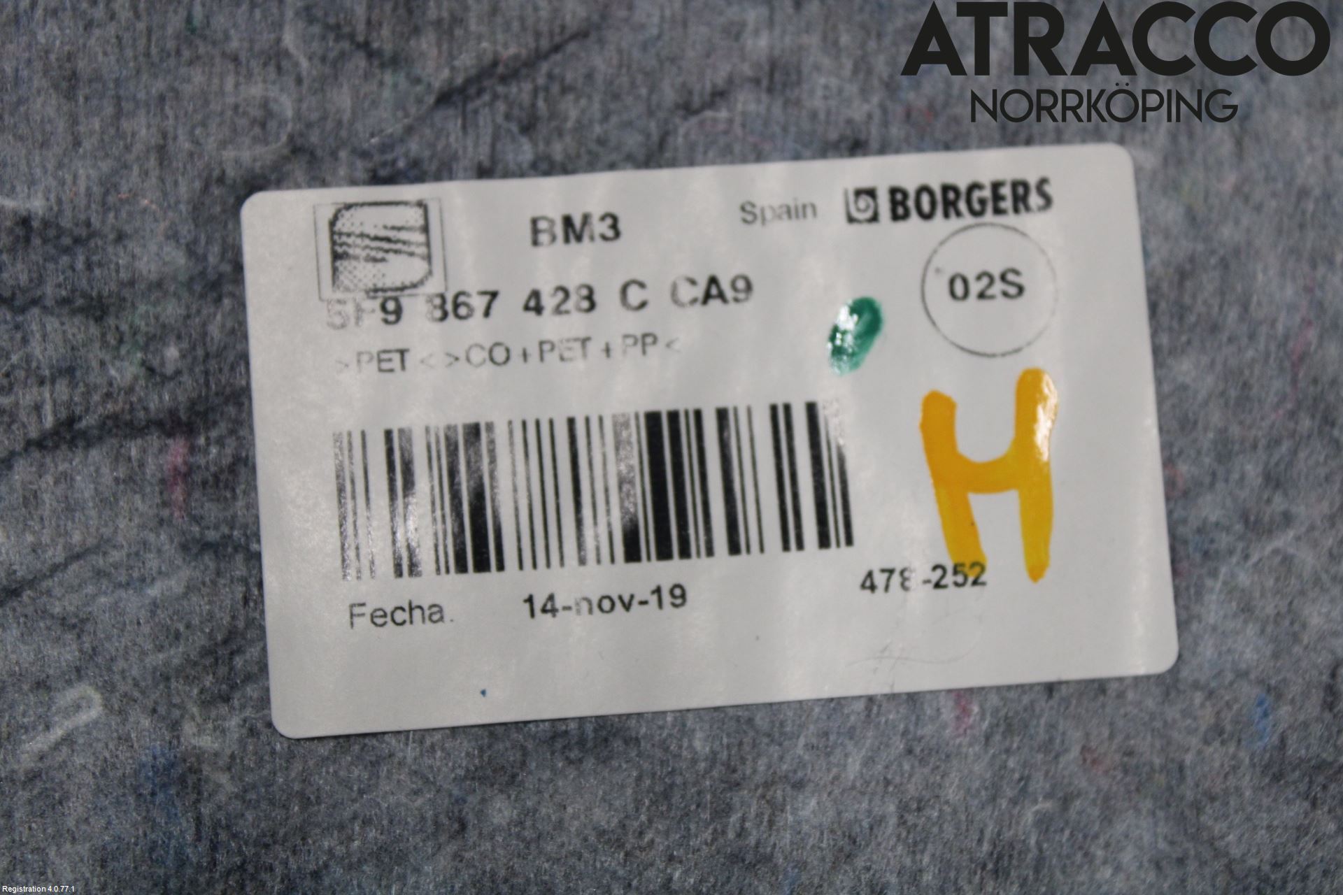 Seat LEON 13-20 Inredning Bakstam