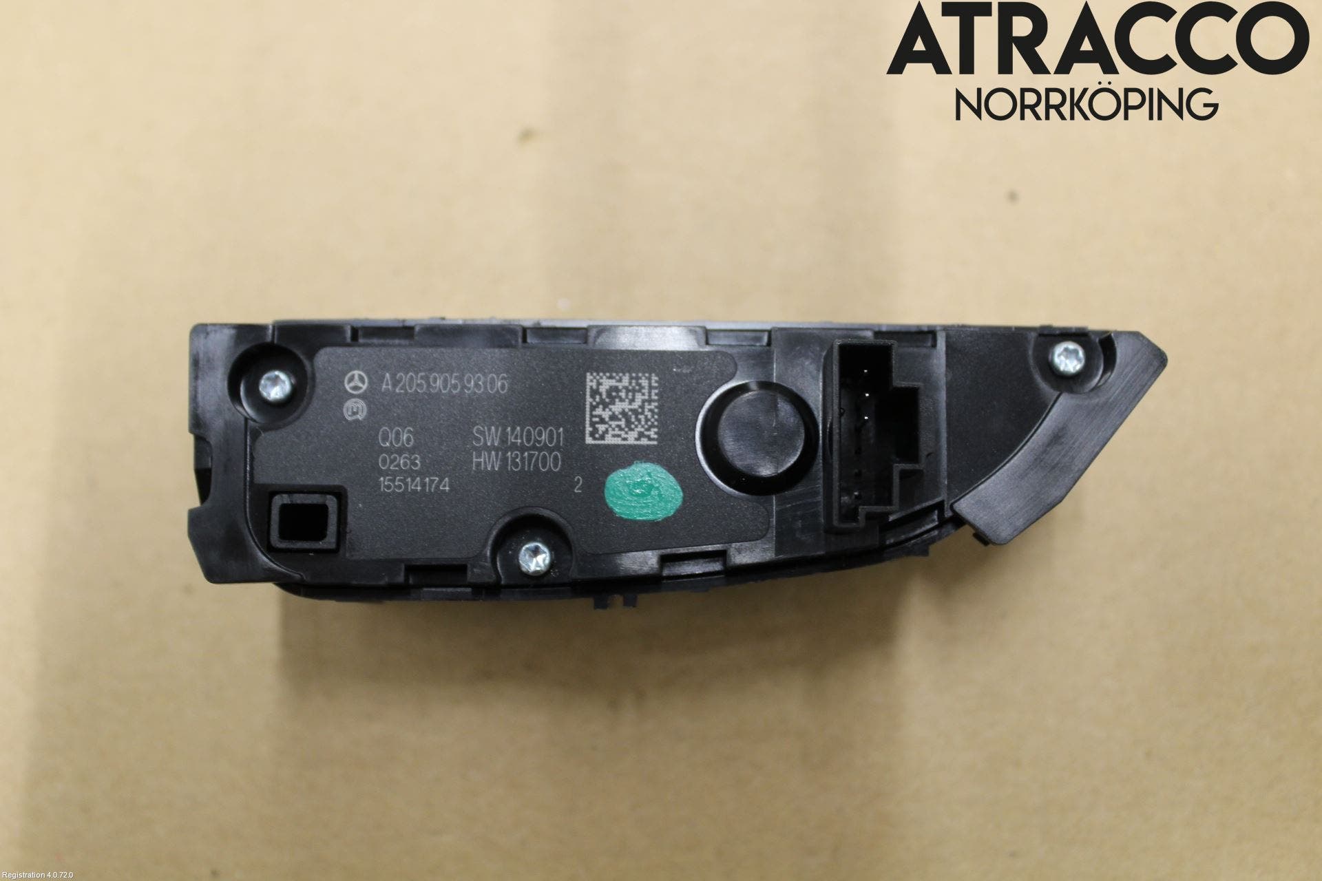 Mercedes-Benz MB C-KLASS (W205) 14-21 Strömställare Multifunktion