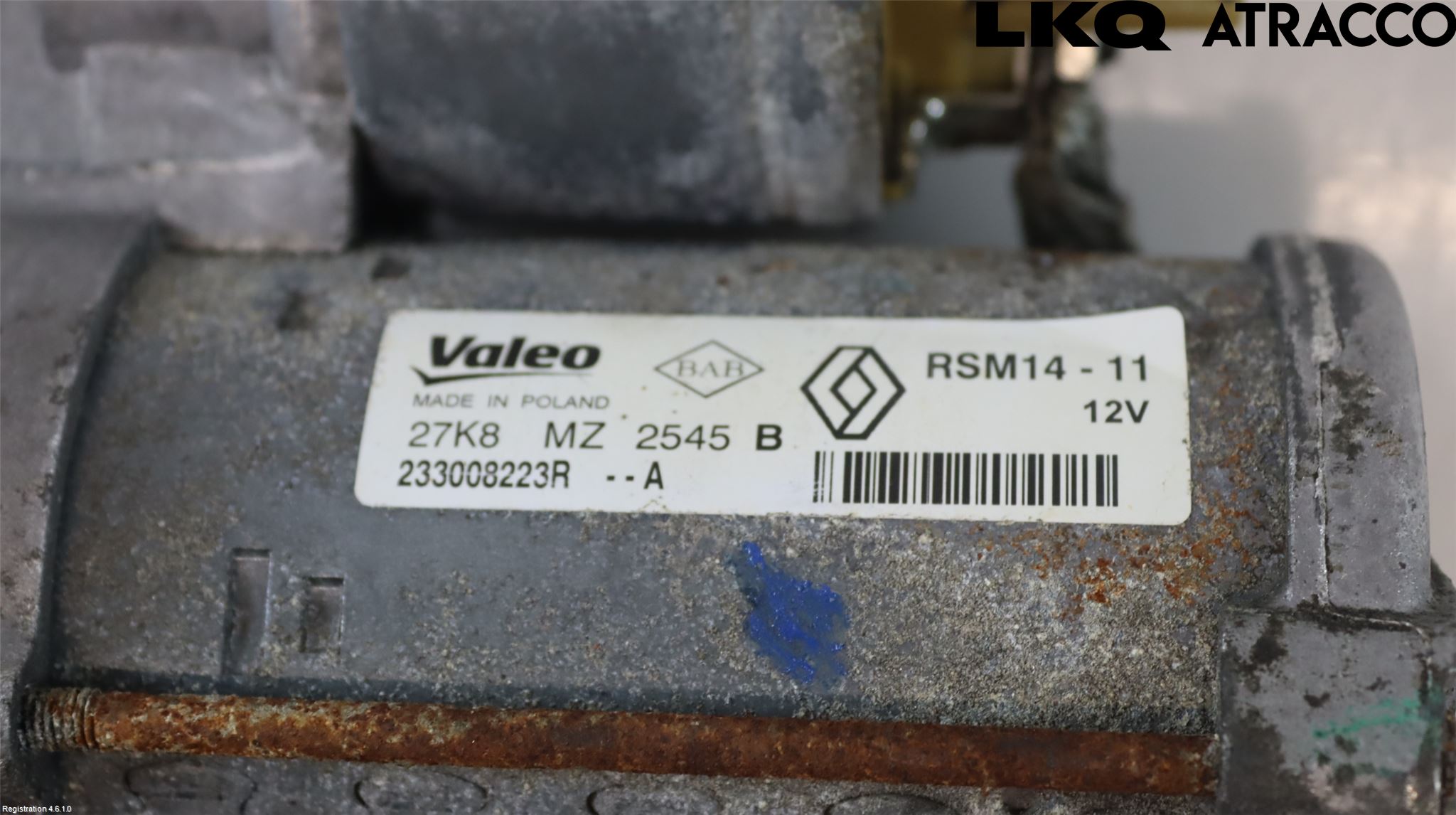 Renault KANGOO II 15-21 Startmotor Diesel