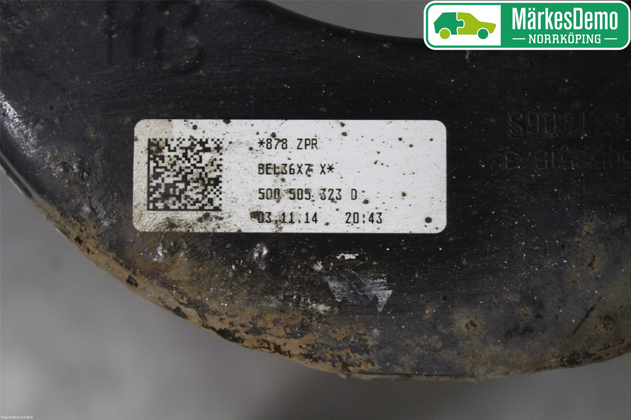 Volkswagen VW PASSAT 11-14 Bärarm Bak Övre Vänster