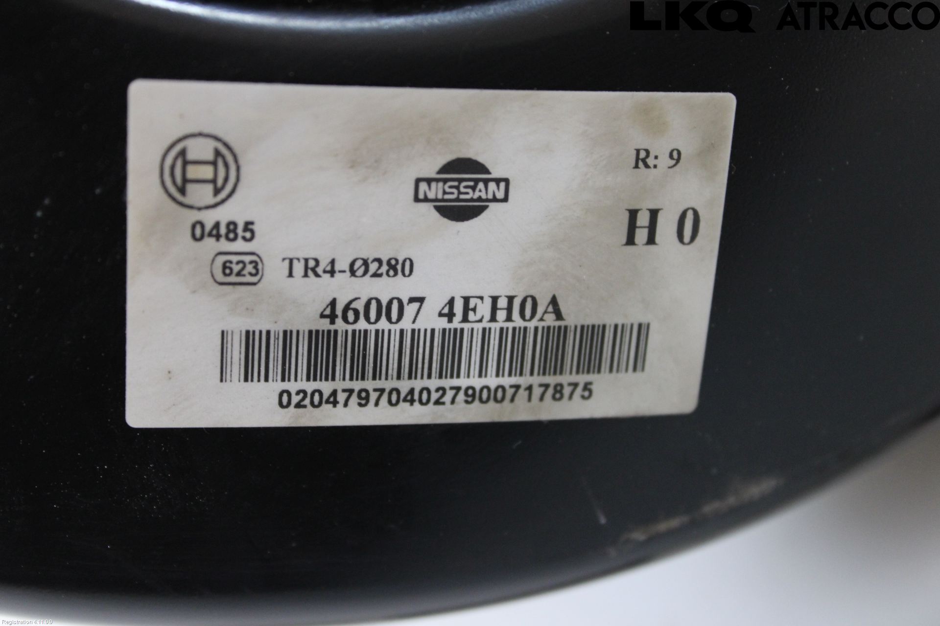 Nissan QASHQAI 14-17 Bromsservo