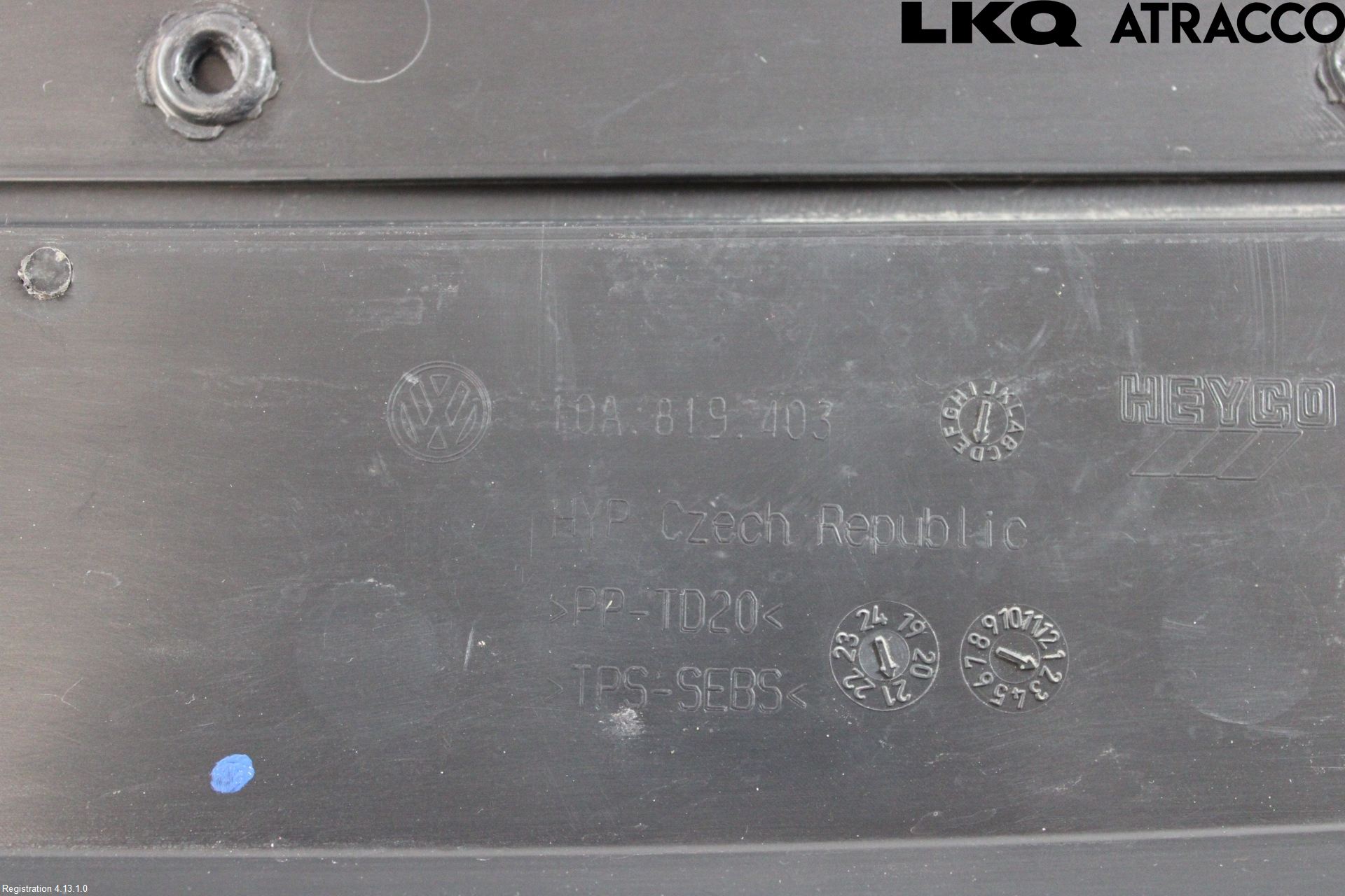 Volkswagen VW ID.3 21- Torpedplåt-Torpedplast