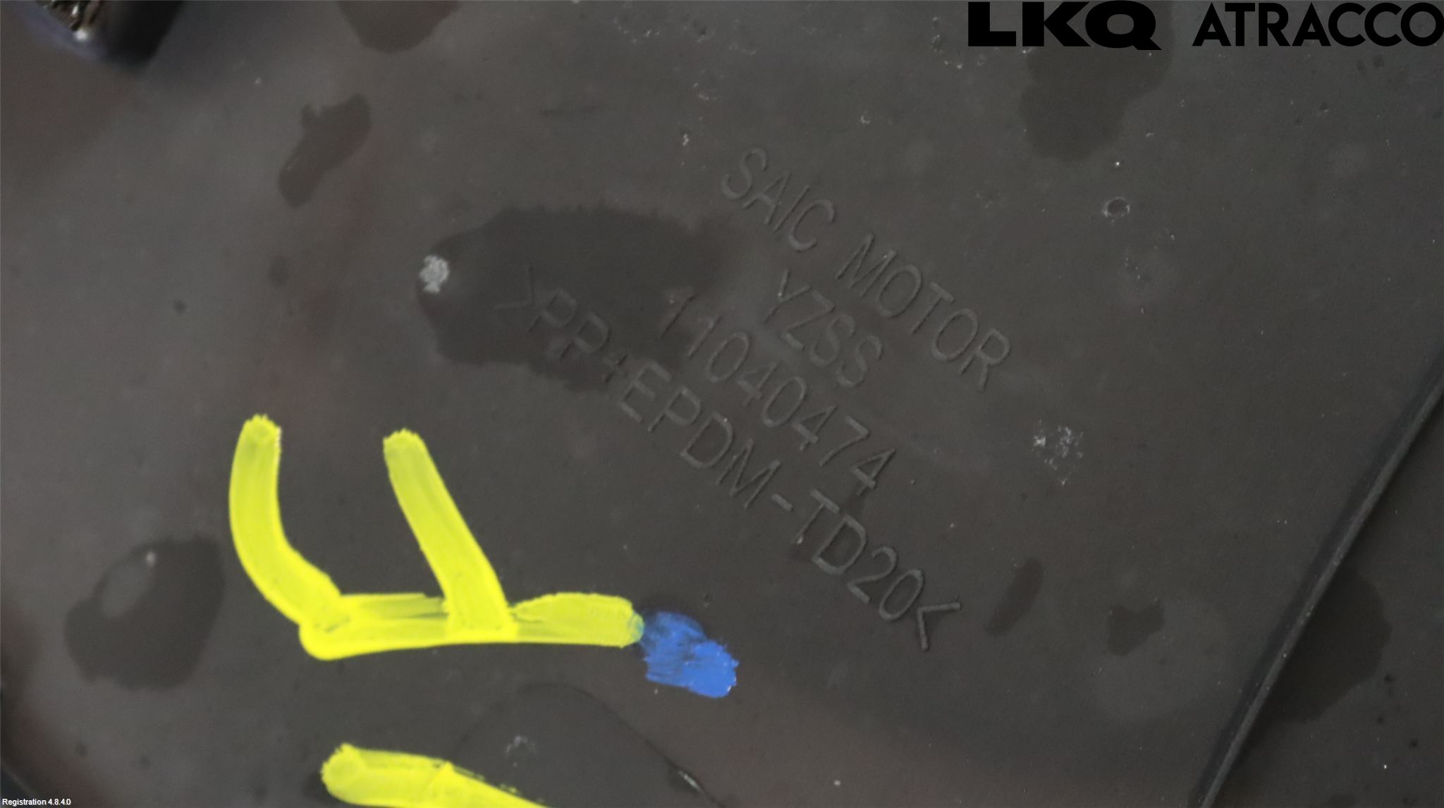 MG MARVEL R 22- Täckplast Front