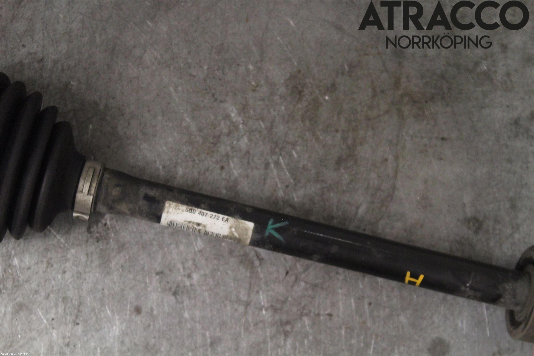 Volkswagen VW GOLF / E-GOLF VII 13-20 Drivaxel Fram Höger