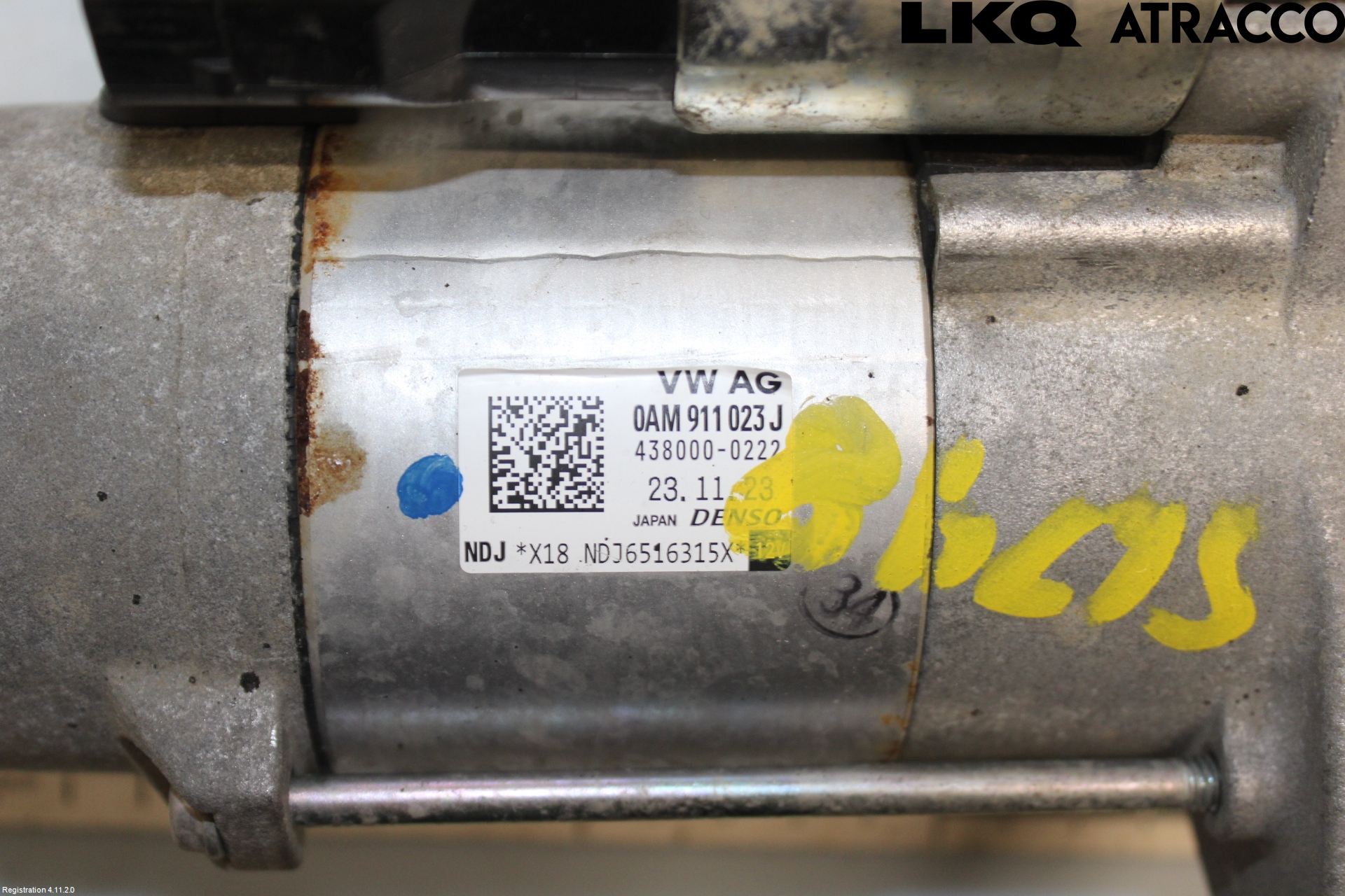 Volkswagen VW GOLF / E-GOLF VIII 20- Startmotor Diesel