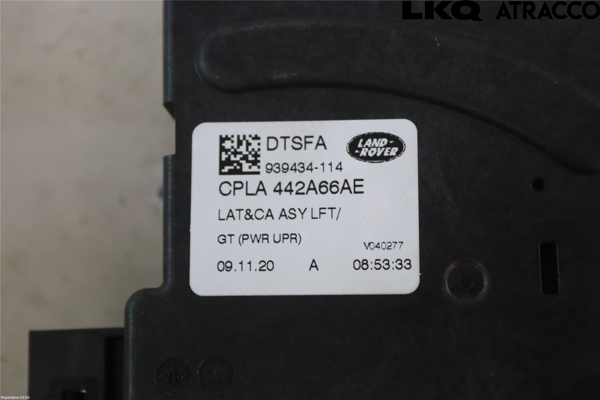 Jaguar I-PACE 18- Låskista Baklucka