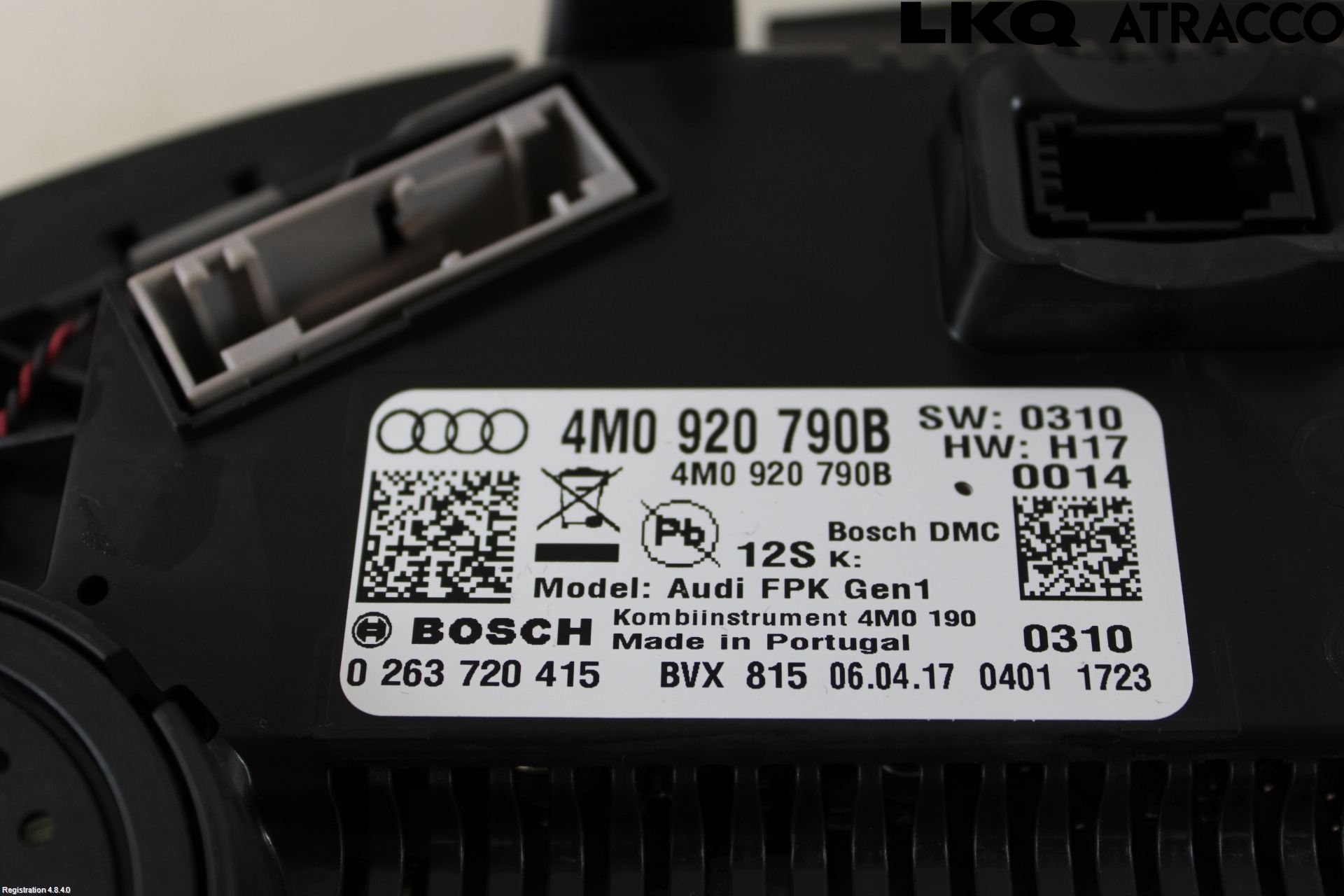 Audi Q7/SQ7 Instrument Komb
