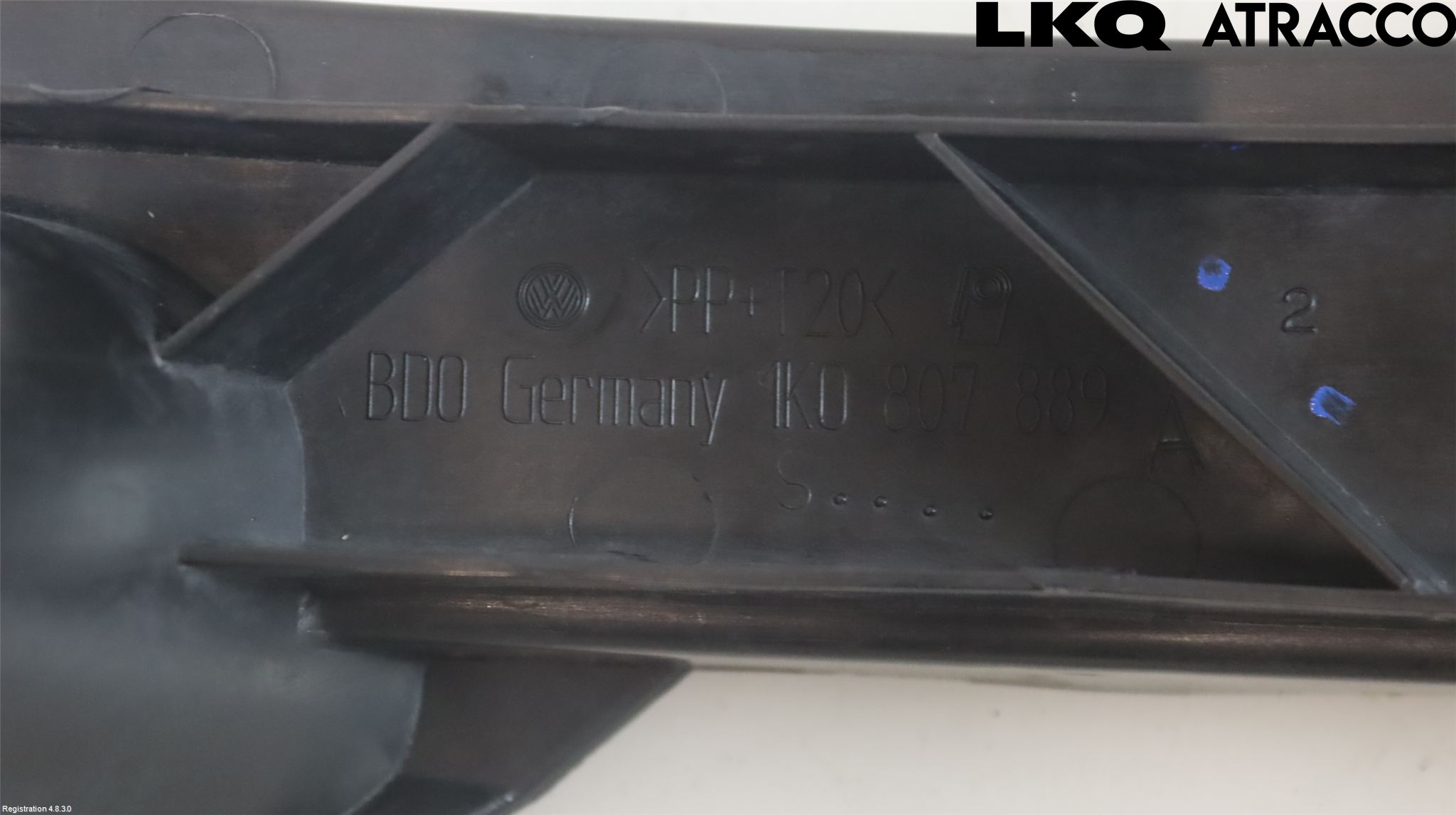 Volkswagen VW GOLF V 04-09 Stötfångarfäste Fram Vä