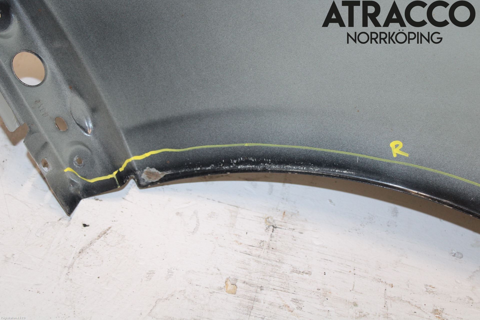 Renault TRAFIC   02-14 Skärm Fram Höger