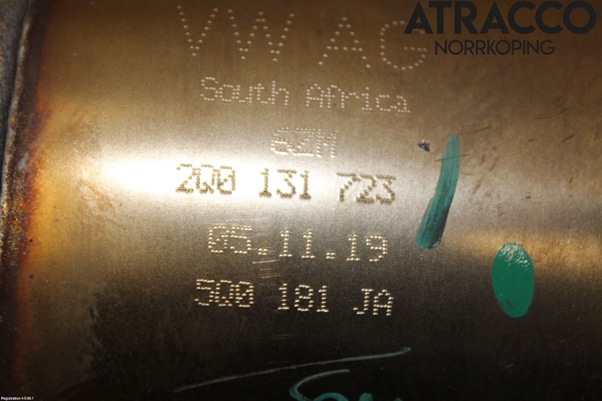 Volkswagen VW POLO VI 18->> Katalysator