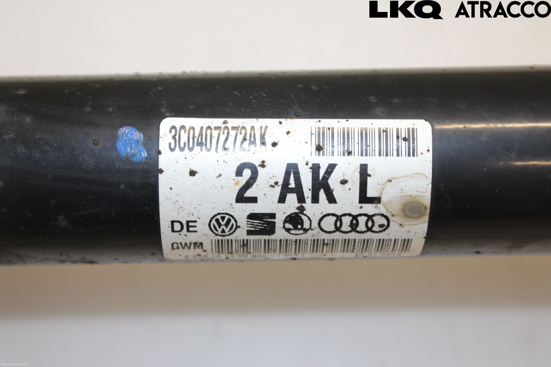 Volkswagen VW PASSAT CC 08-16 Drivaxel Fram Höger