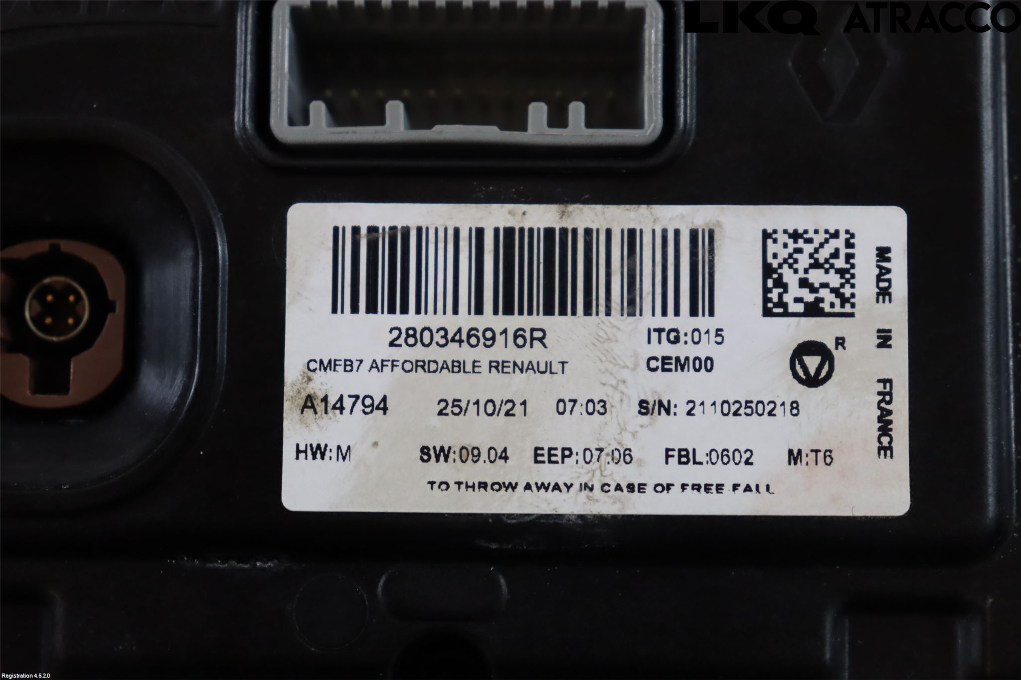 Renault CLIO/E-TECH V 20- Bildskärm