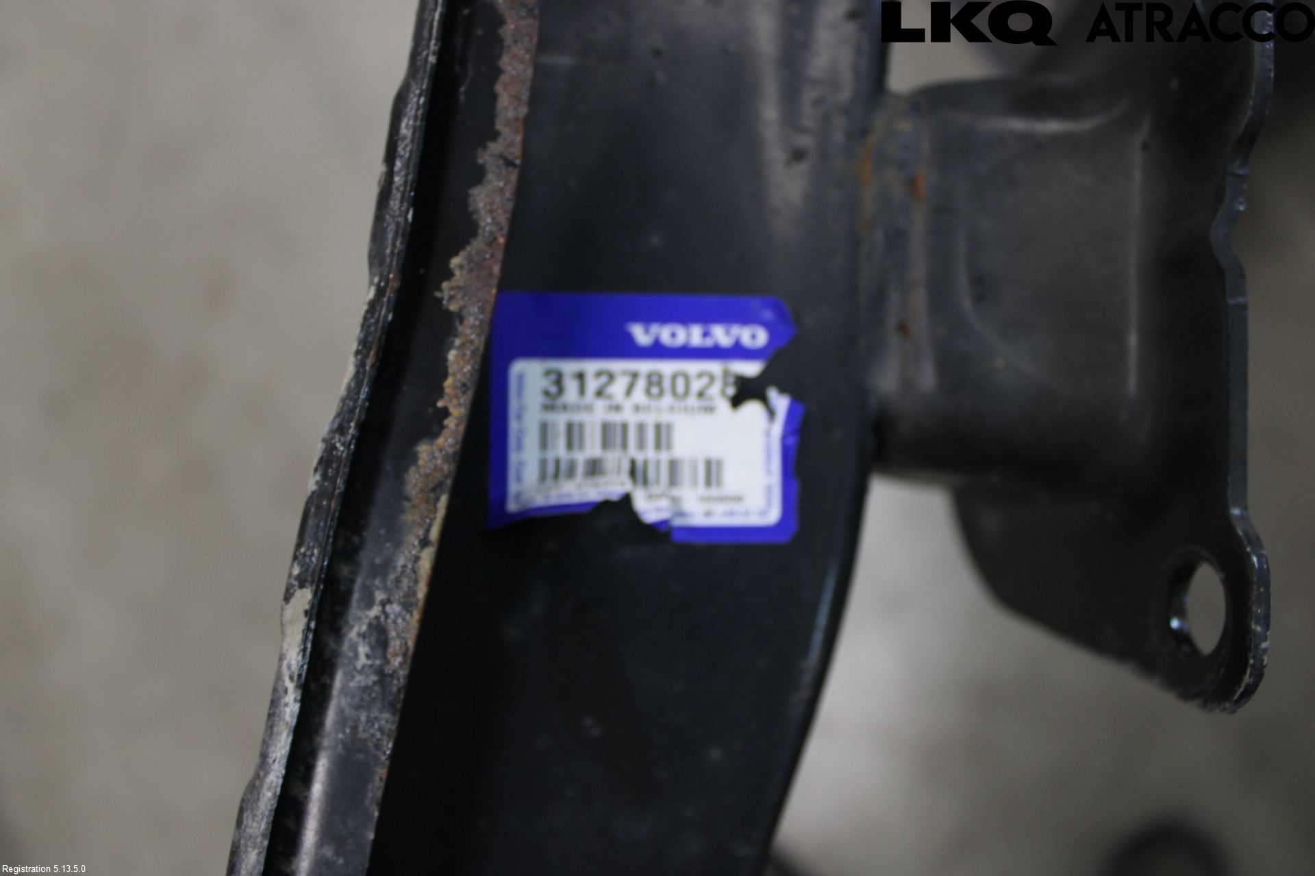 Volvo S40 04-07 Stötfångarbalk Bak