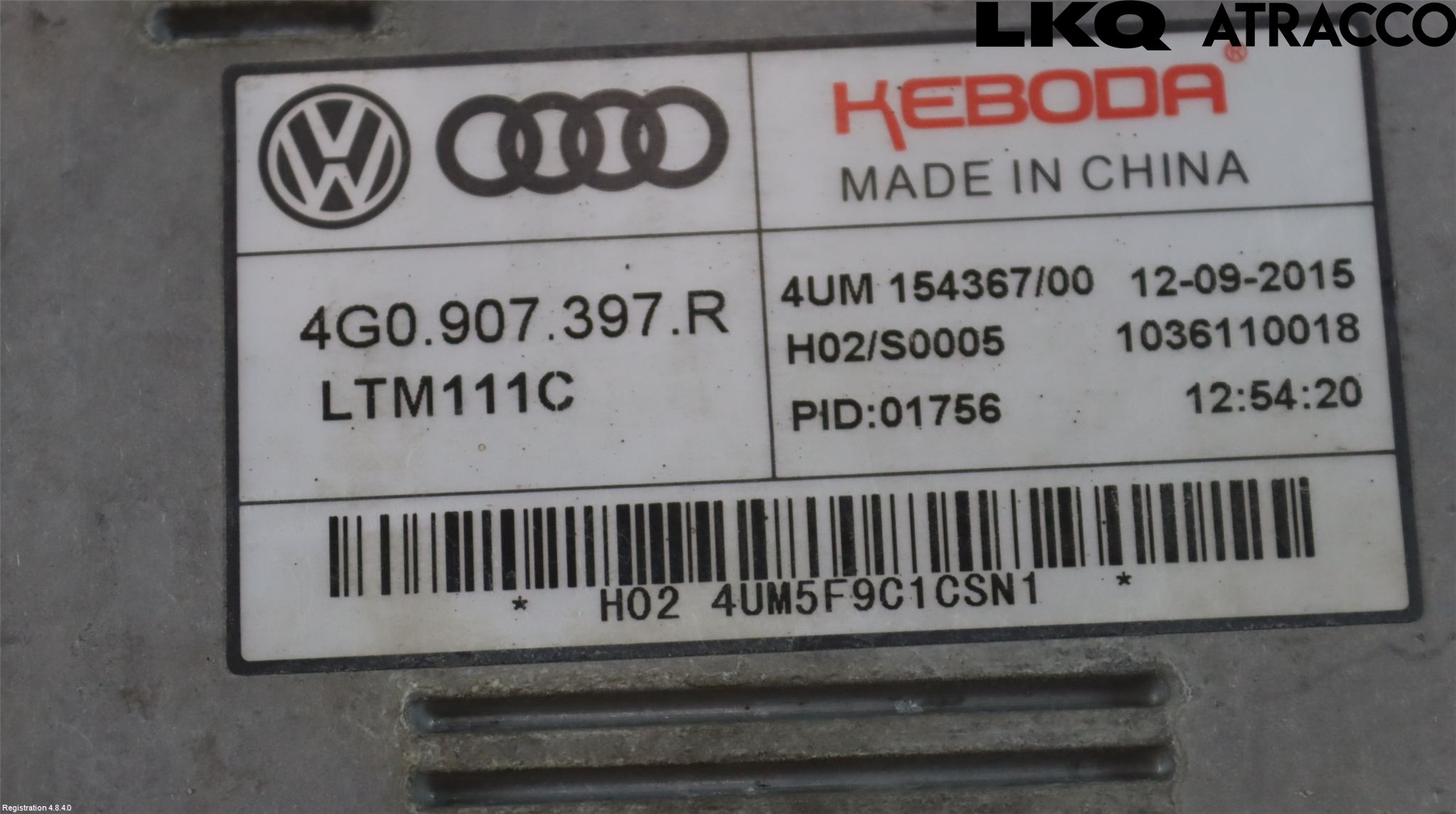 Audi A6 ALLROAD 12-18 Styrenhet Strålkastare